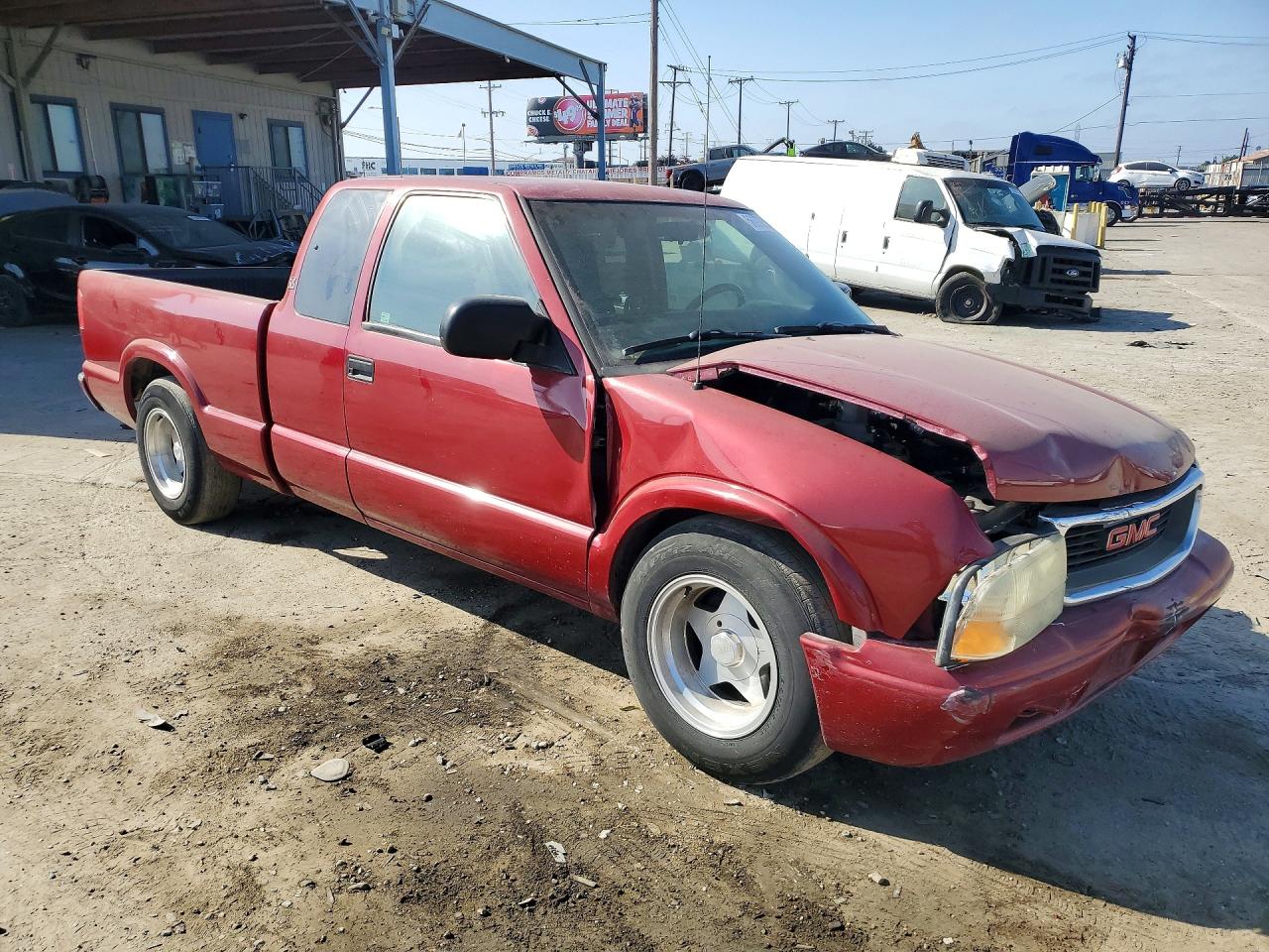 2003 Gmc Sonoma Burgundy vin: 1GTCS19X138154932