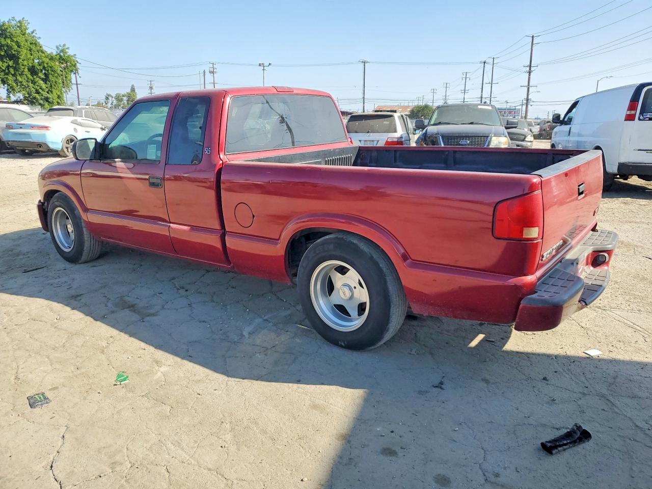 2003 Gmc Sonoma Burgundy vin: 1GTCS19X138154932