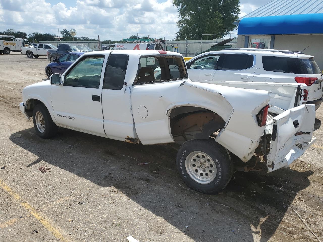 1996 Gmc Sonoma White vin: 1GTCS19X1TK528426