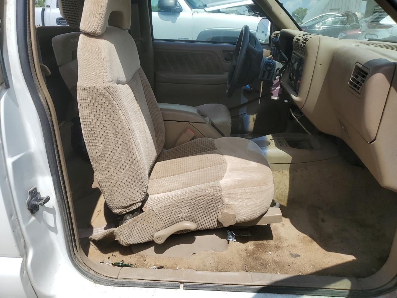 1996 Gmc Sonoma White vin: 1GTCS19X1TK528426