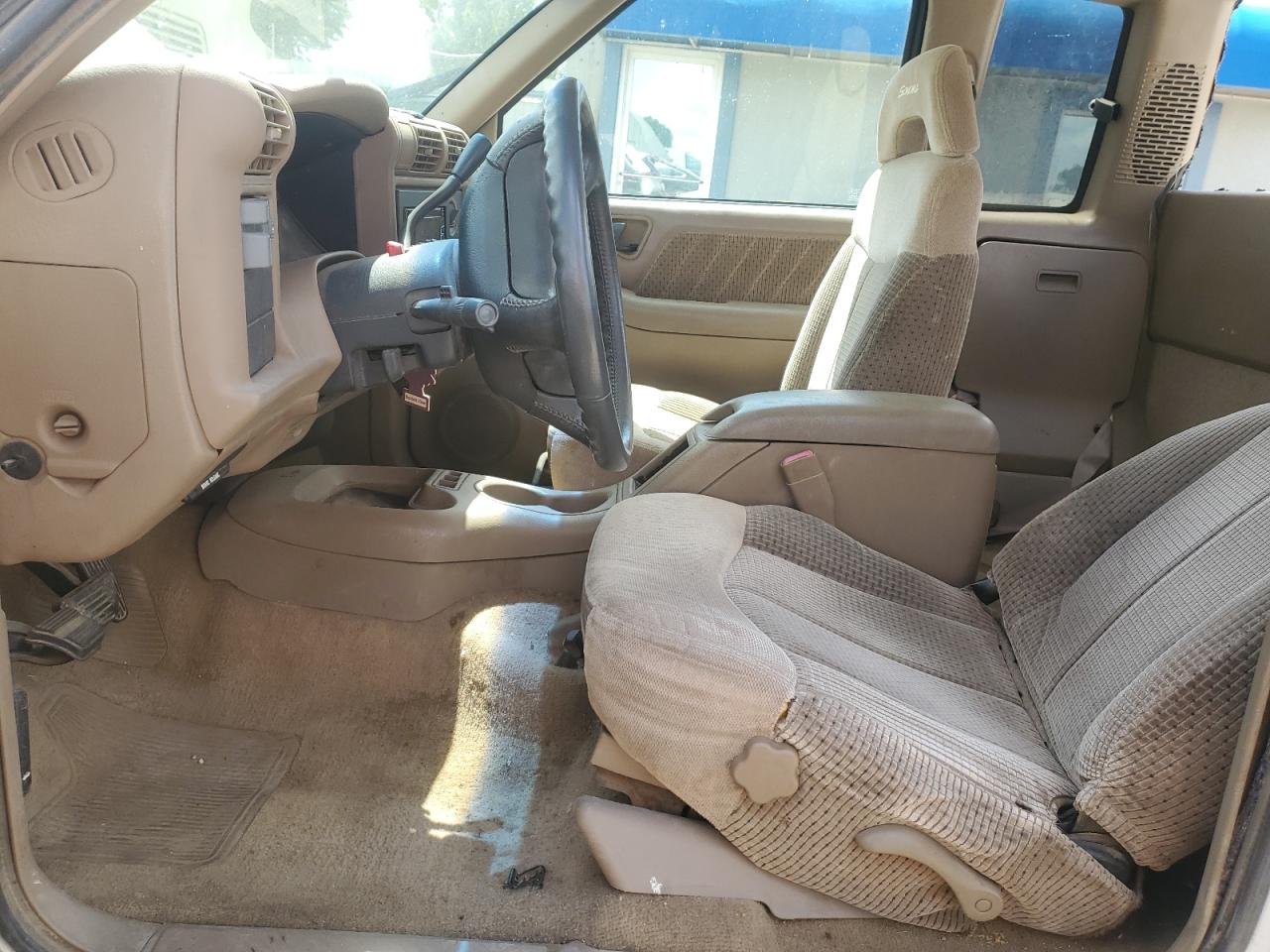 1996 Gmc Sonoma White vin: 1GTCS19X1TK528426