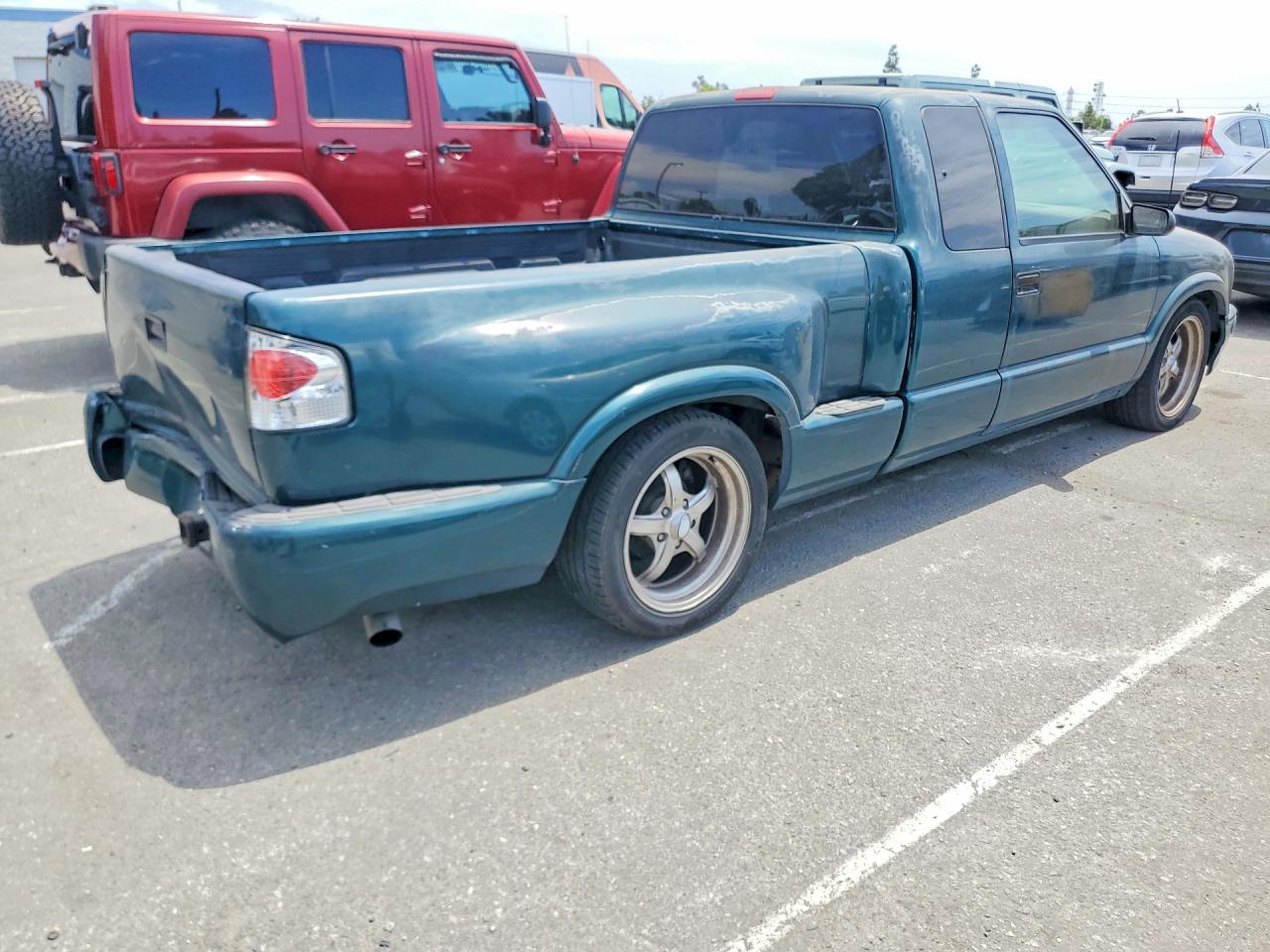 1997 Gmc Sonoma Green vin: 1GTCS19X2V8520738