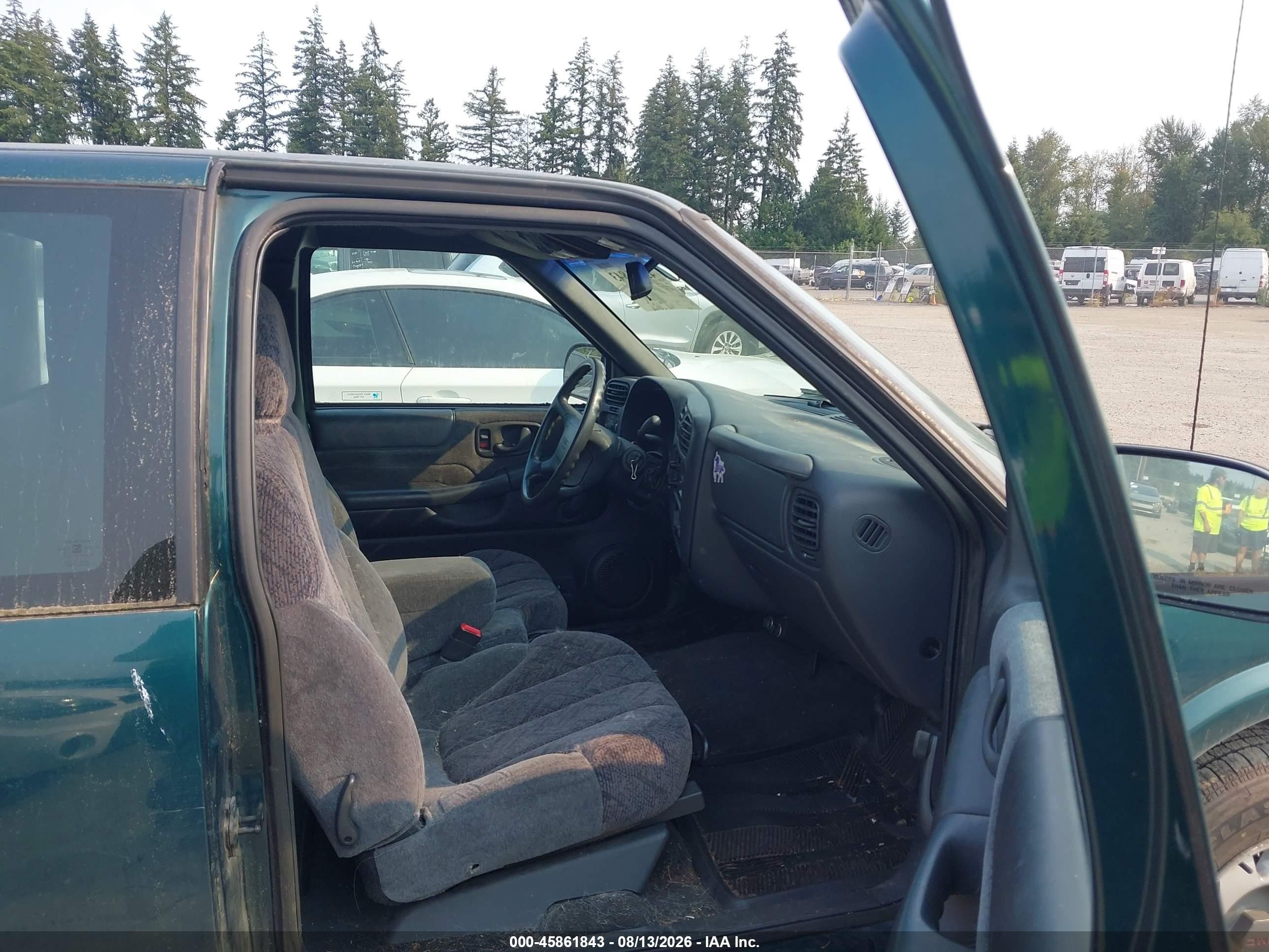 1998 Gmc Sonoma Sls Зеленый vin: 1GTCS19X2W8538772