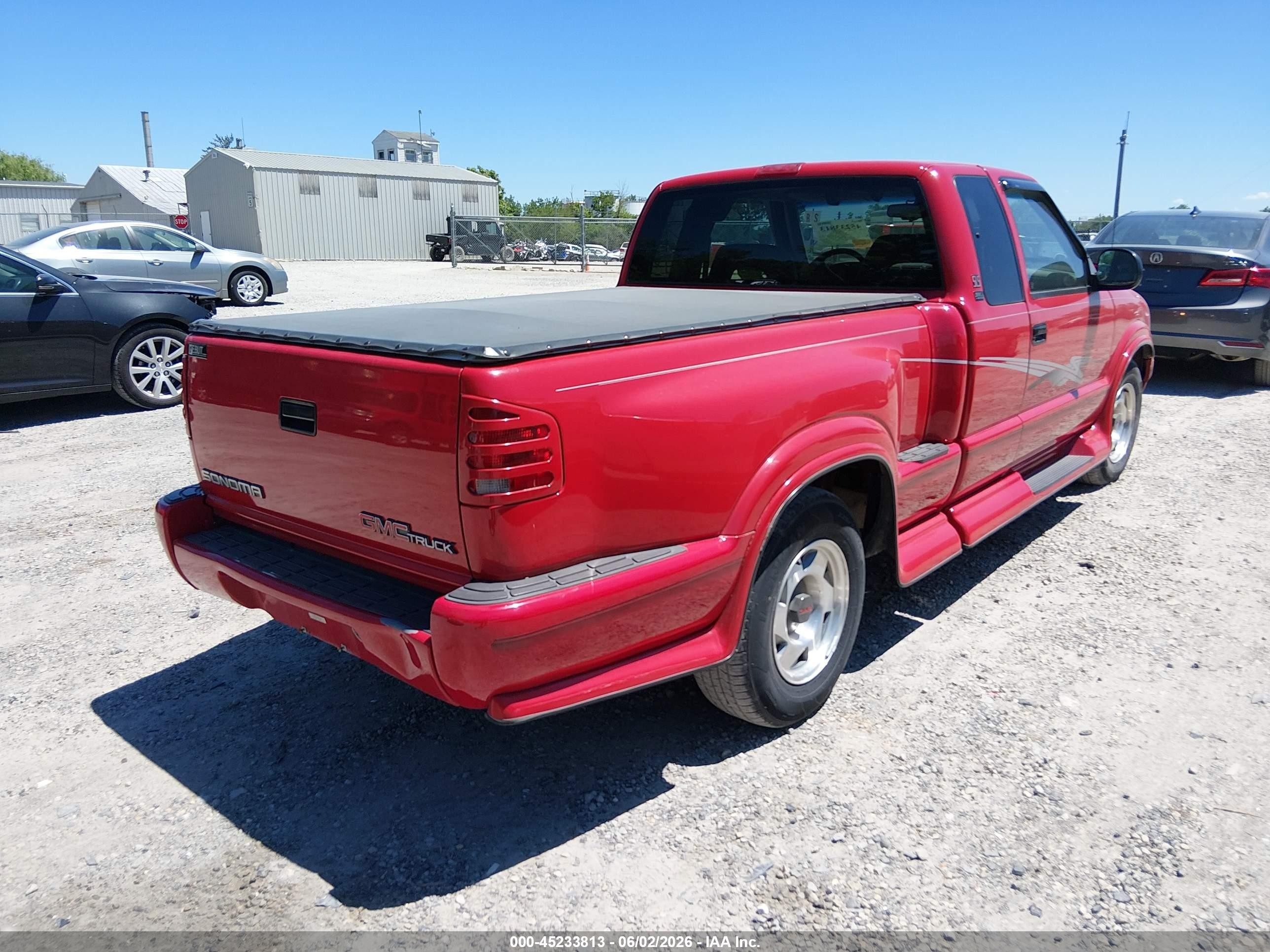 1997 Gmc Sonoma Sls Wideside Red vin: 1GTCS19X3V8504886