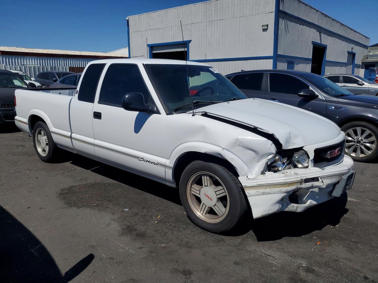 1997 Gmc Sonoma White vin: 1GTCS19X3V8516116