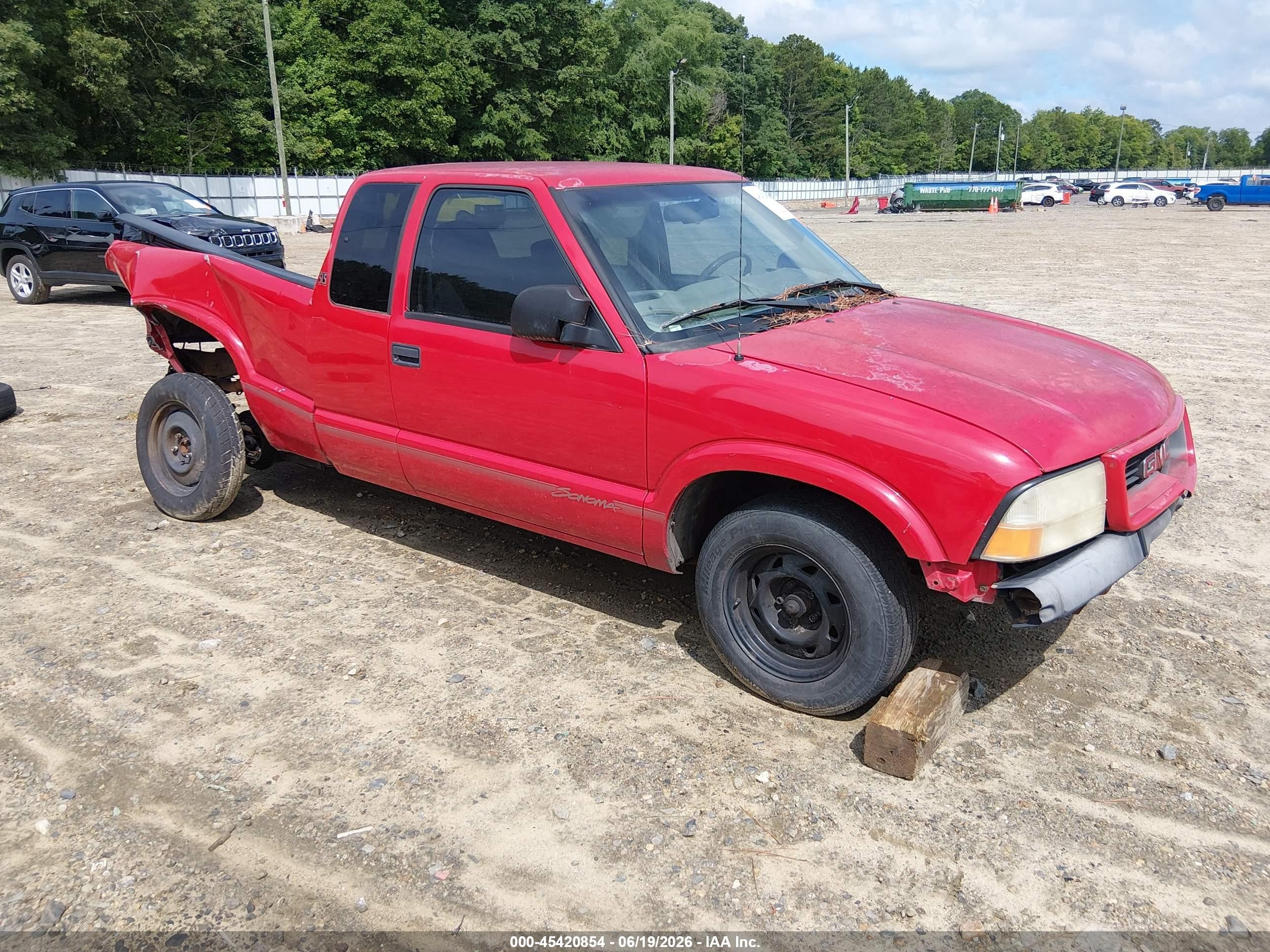 1999 Gmc Sonoma Sls Красный vin: 1GTCS19X3X8516622