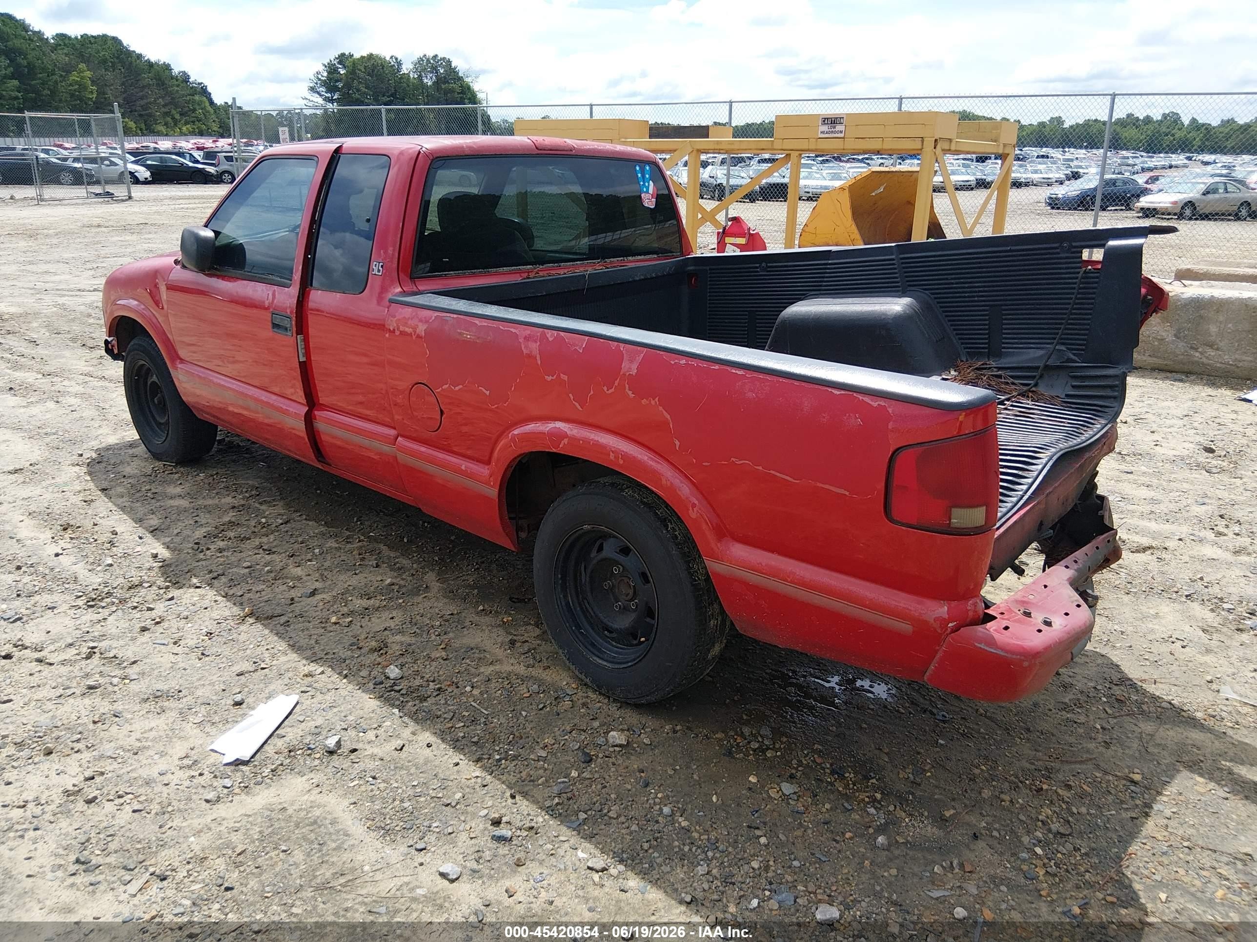 1999 Gmc Sonoma Sls Красный vin: 1GTCS19X3X8516622