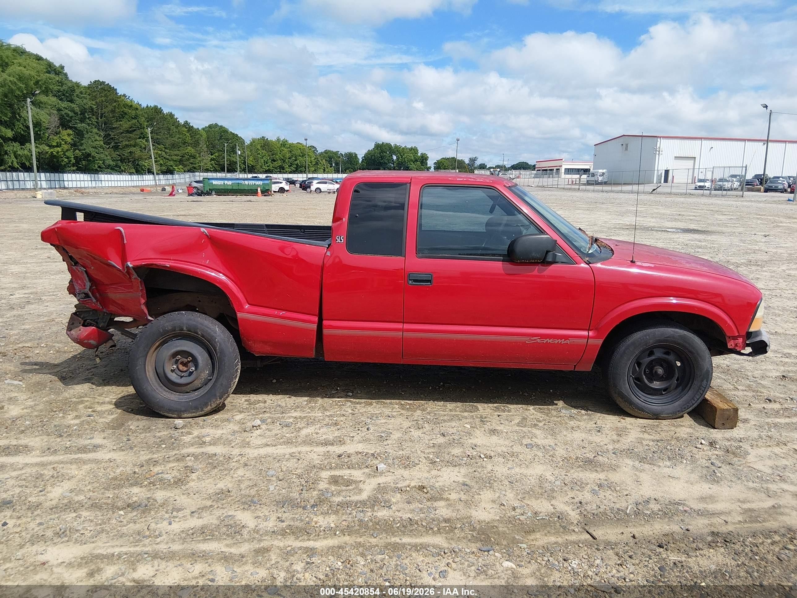 1999 Gmc Sonoma Sls Красный vin: 1GTCS19X3X8516622