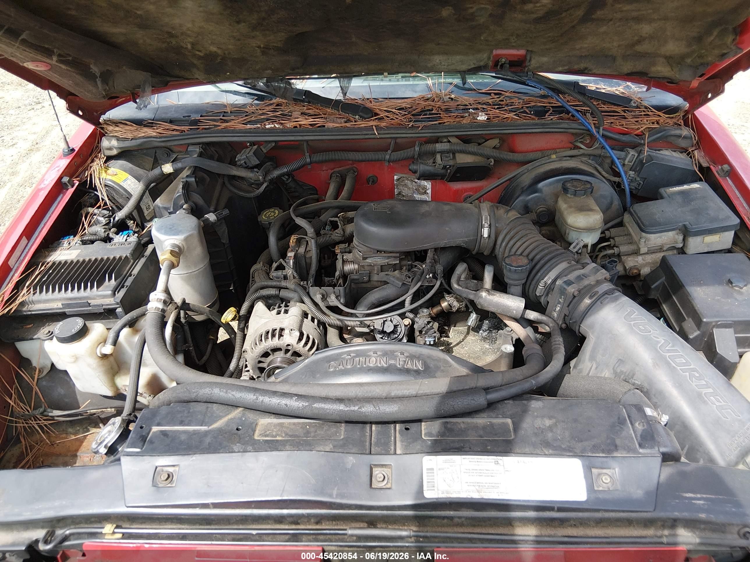 1999 Gmc Sonoma Sls Красный vin: 1GTCS19X3X8516622