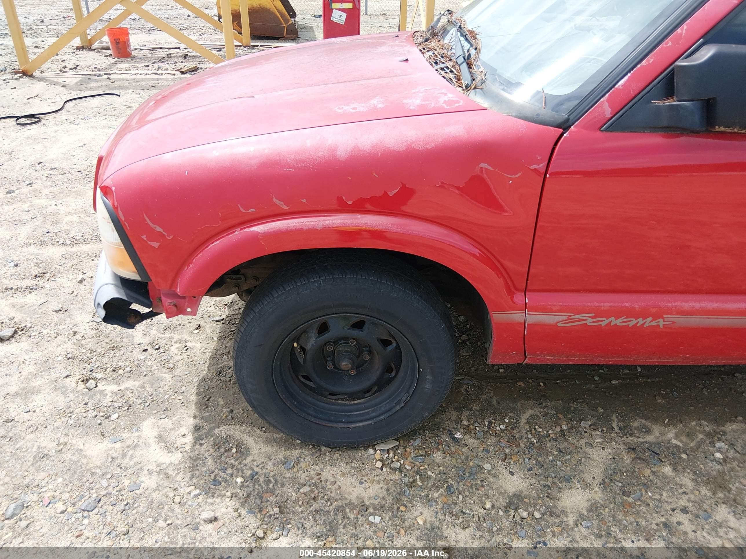 1999 Gmc Sonoma Sls Красный vin: 1GTCS19X3X8516622