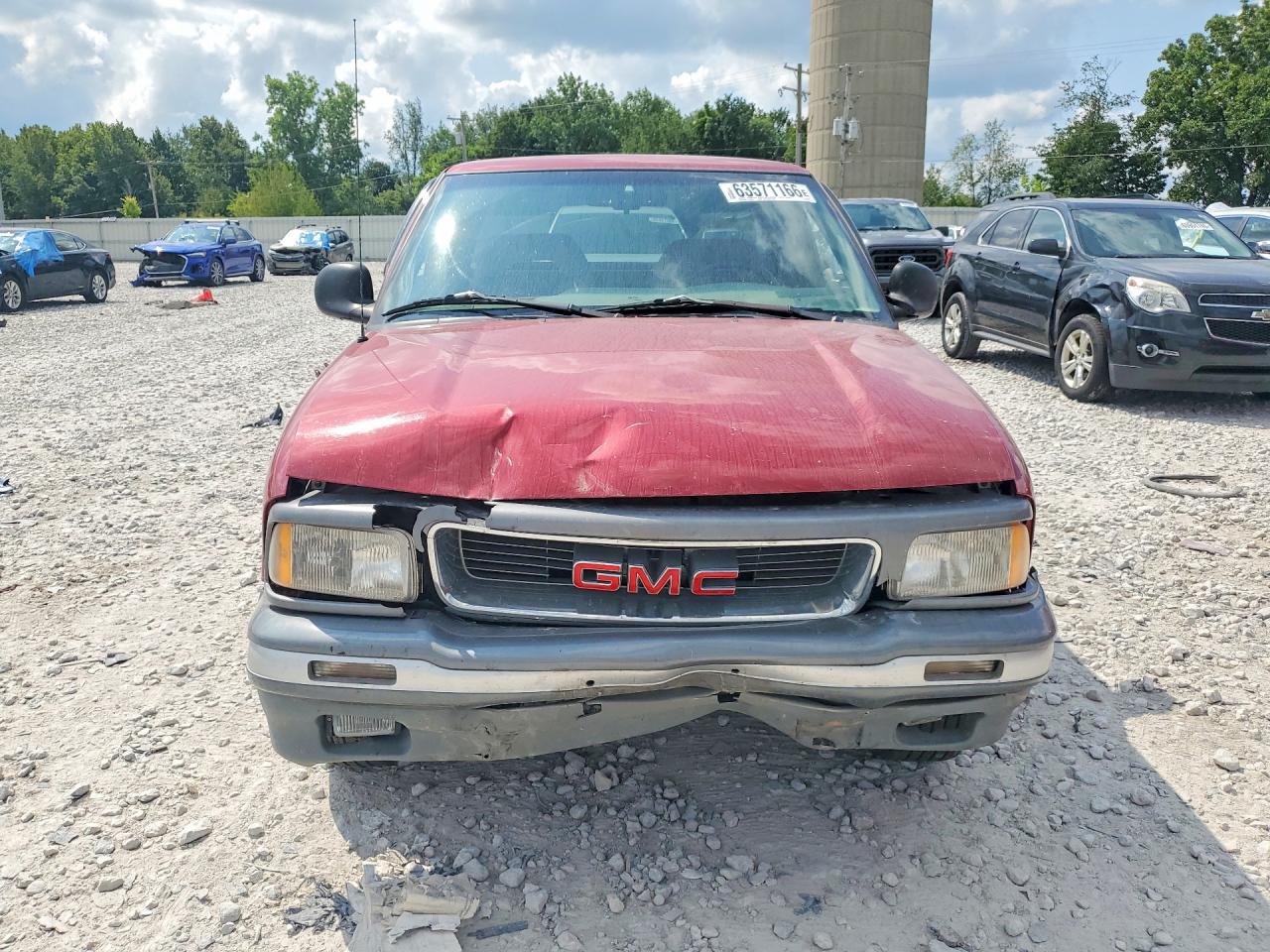 1996 Gmc Sonoma Burgundy vin: 1GTCS19X4T8527638