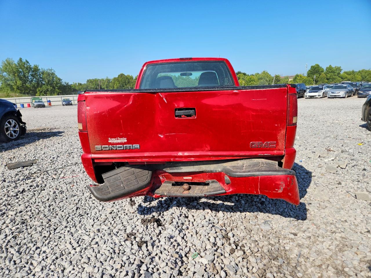 2003 Gmc Sonoma Красный vin: 1GTCS19X538126373