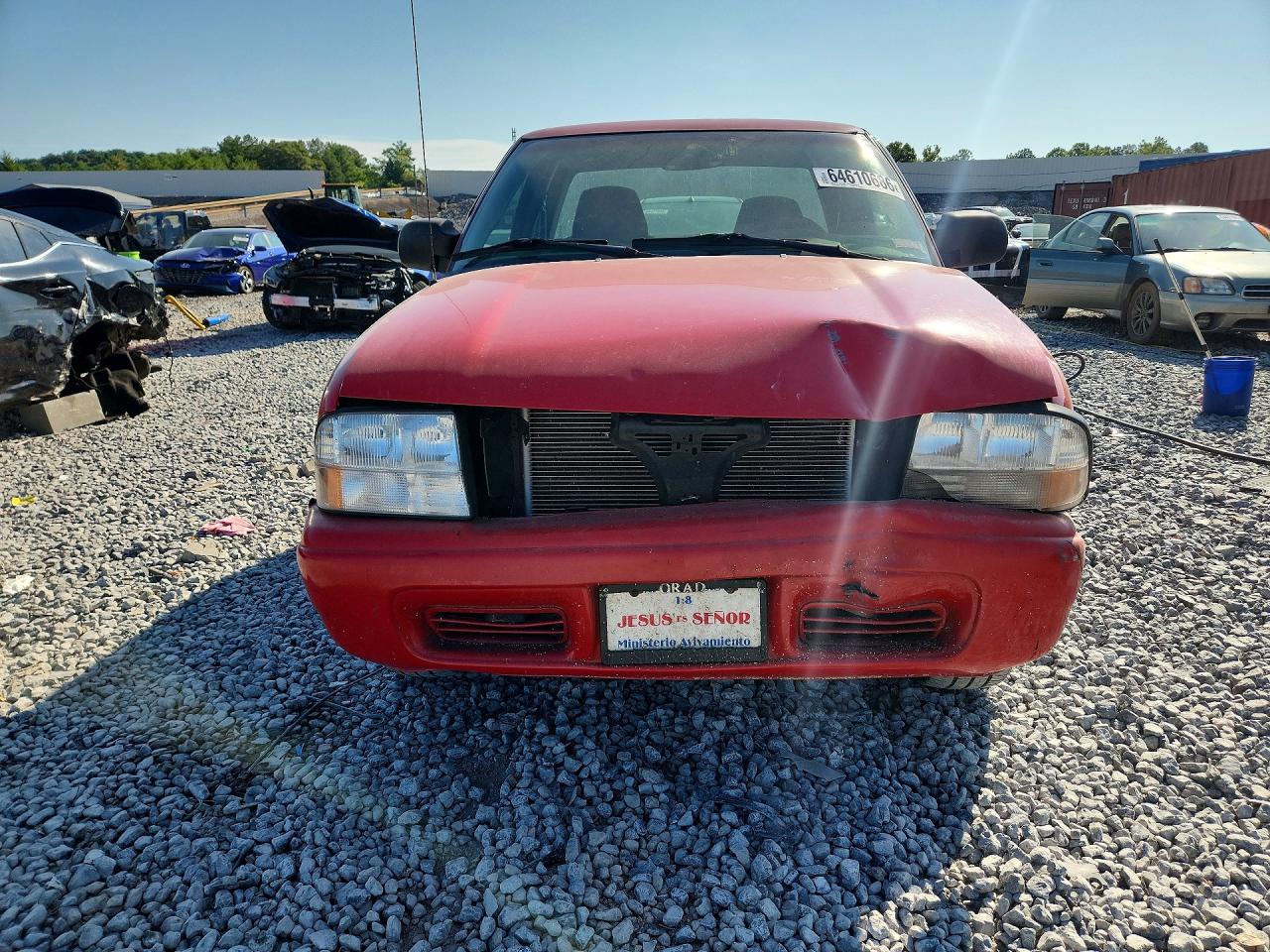 2003 Gmc Sonoma Красный vin: 1GTCS19X538126373