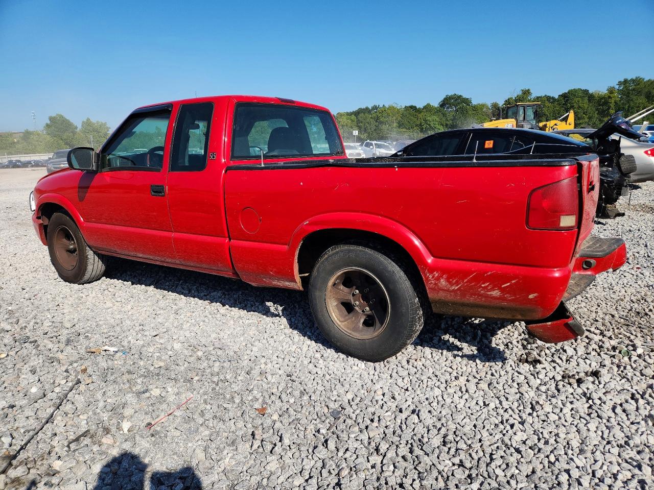 2003 Gmc Sonoma Красный vin: 1GTCS19X538126373