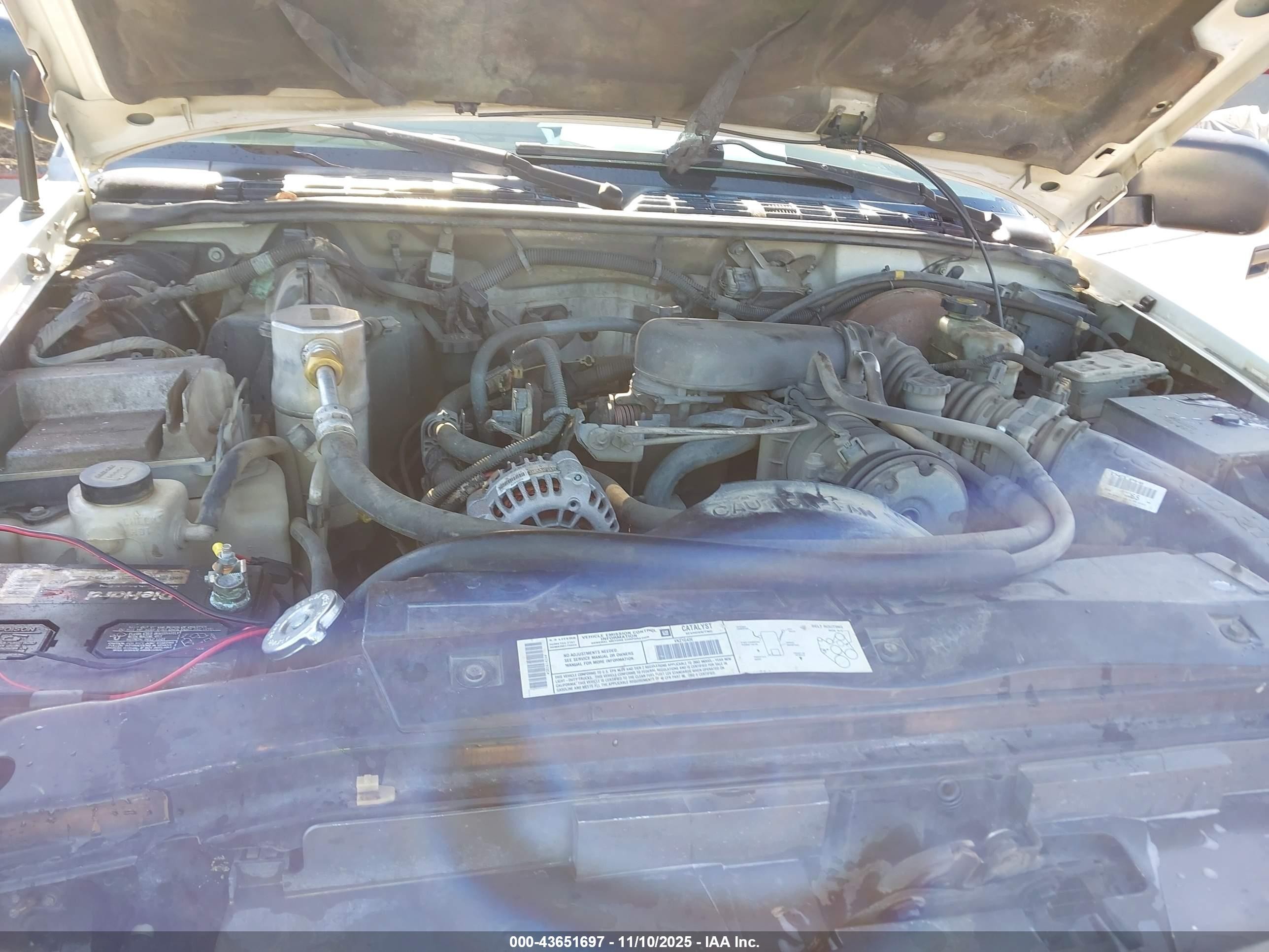 2003 Gmc Sonoma Sls Белый vin: 1GTCS19X638161424