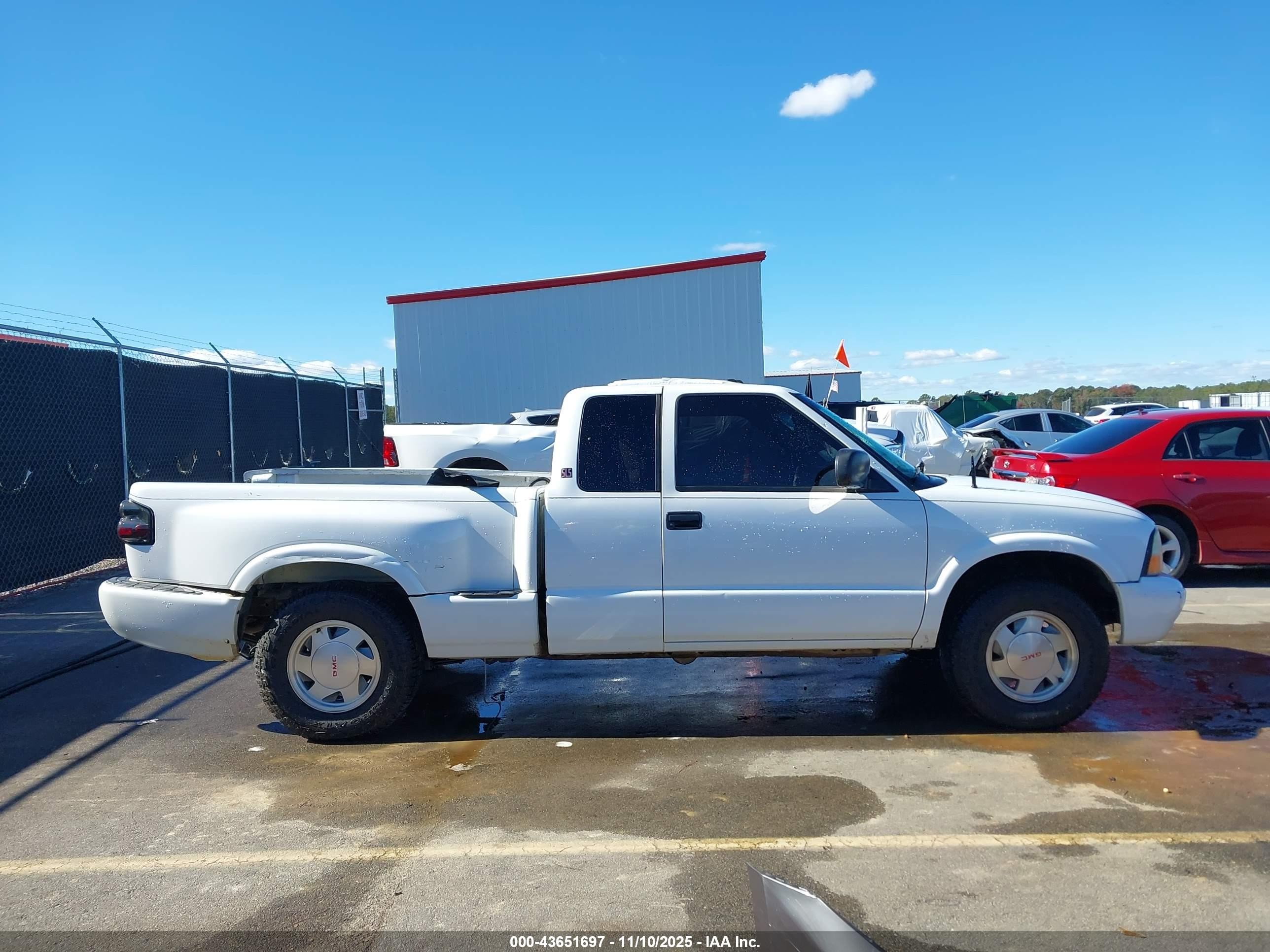 2003 Gmc Sonoma Sls Белый vin: 1GTCS19X638161424