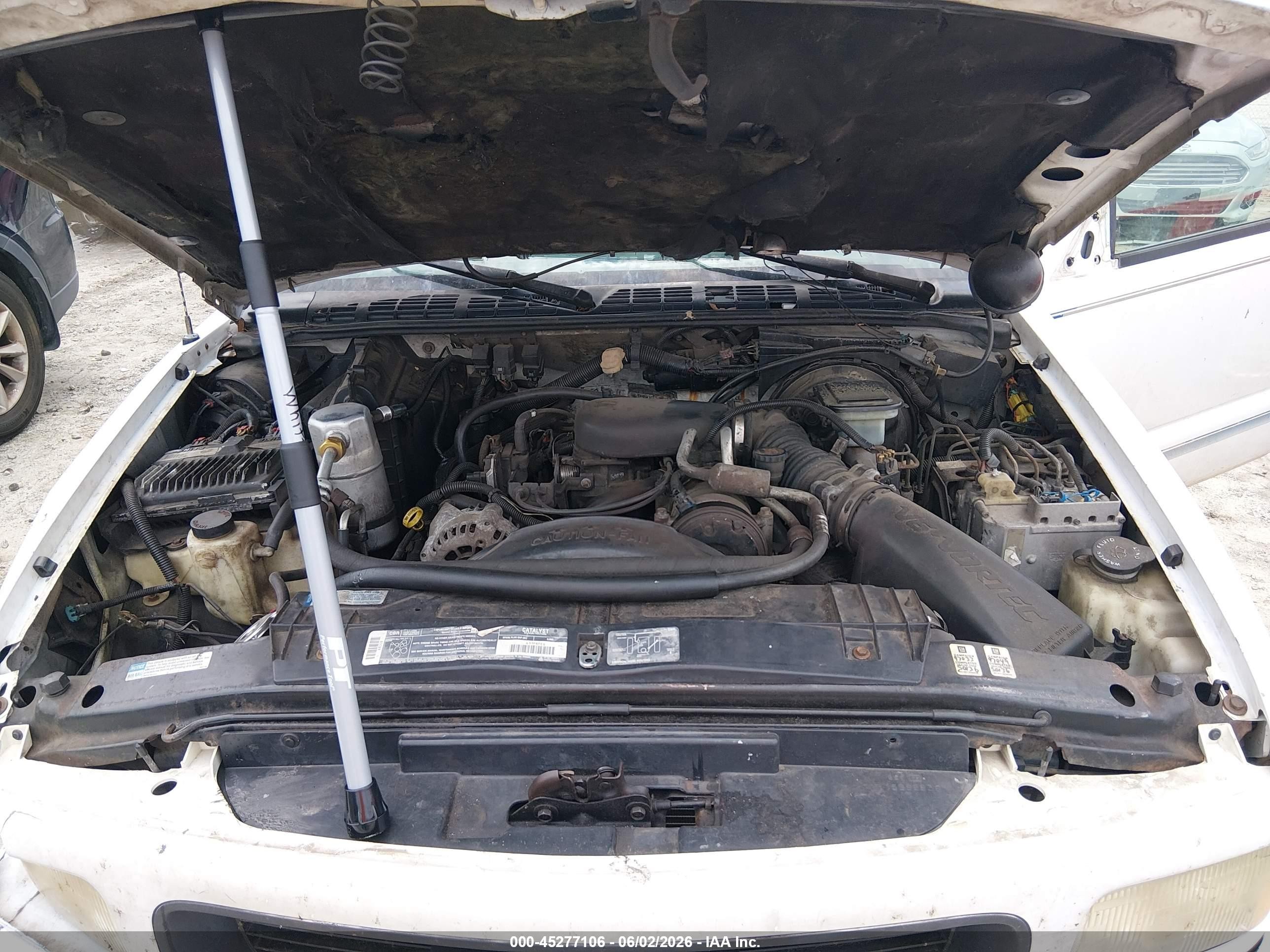 1996 Gmc Sonoma   Белый vin: 1GTCS19X6T8505589