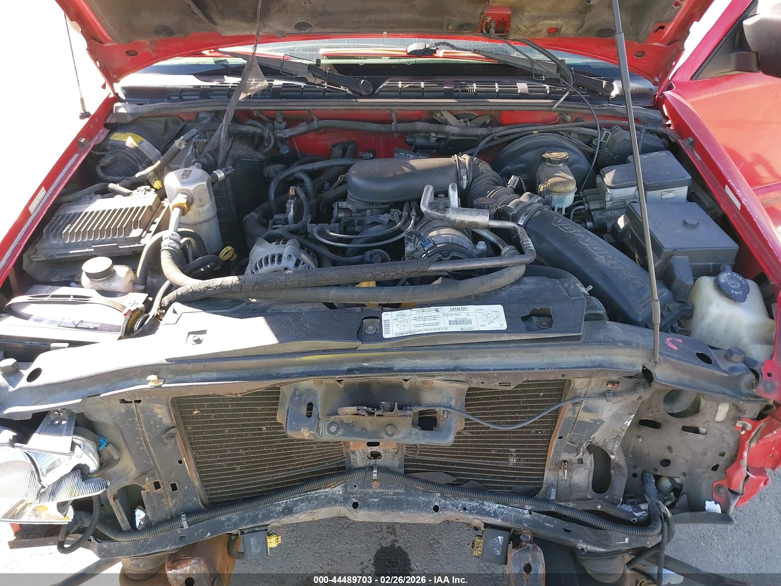 1999 Gmc Sonoma Sls Red vin: 1GTCS19X7X8530295