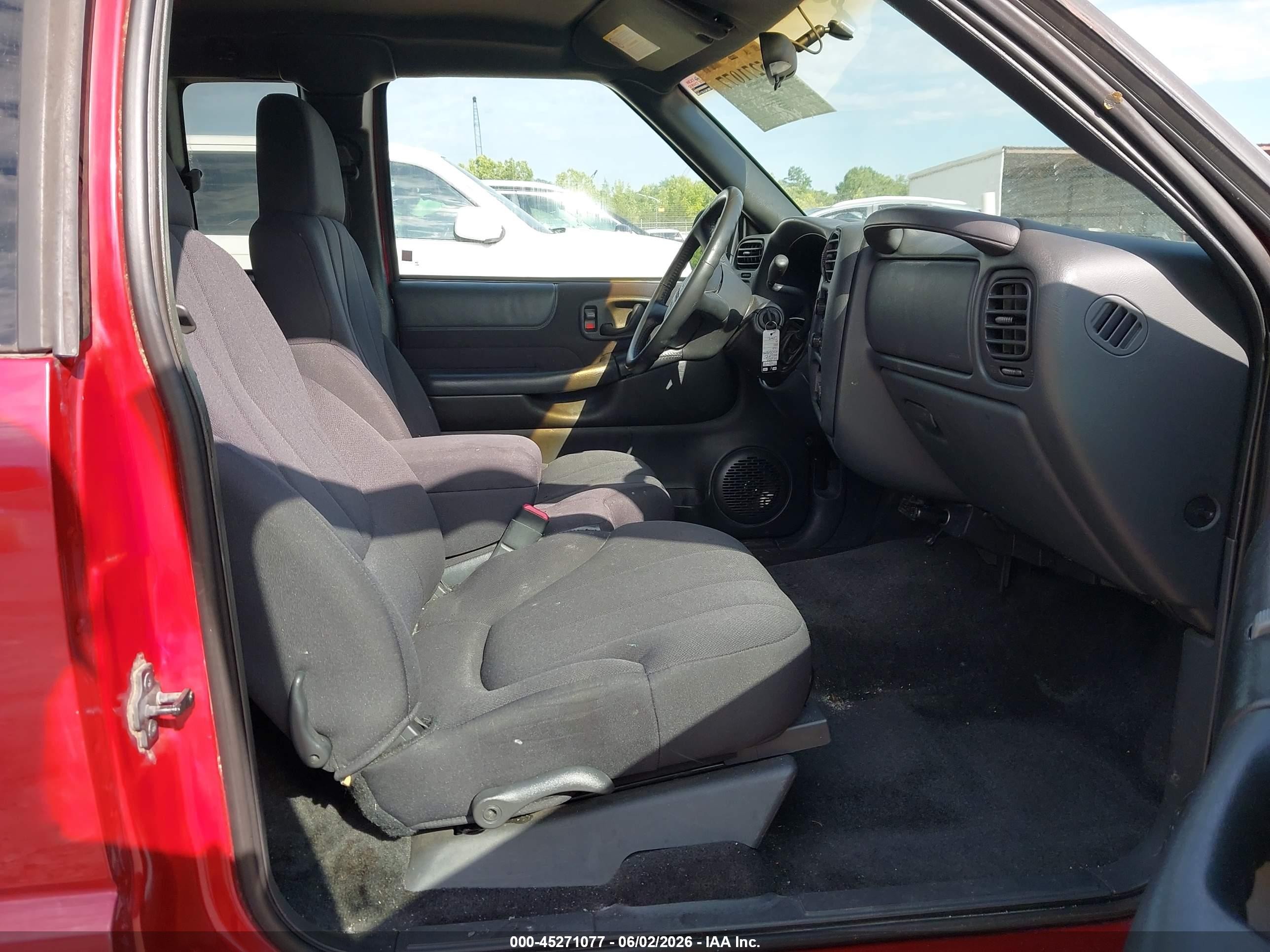 2003 Gmc Sonoma Sls Red vin: 1GTCS19X838272198
