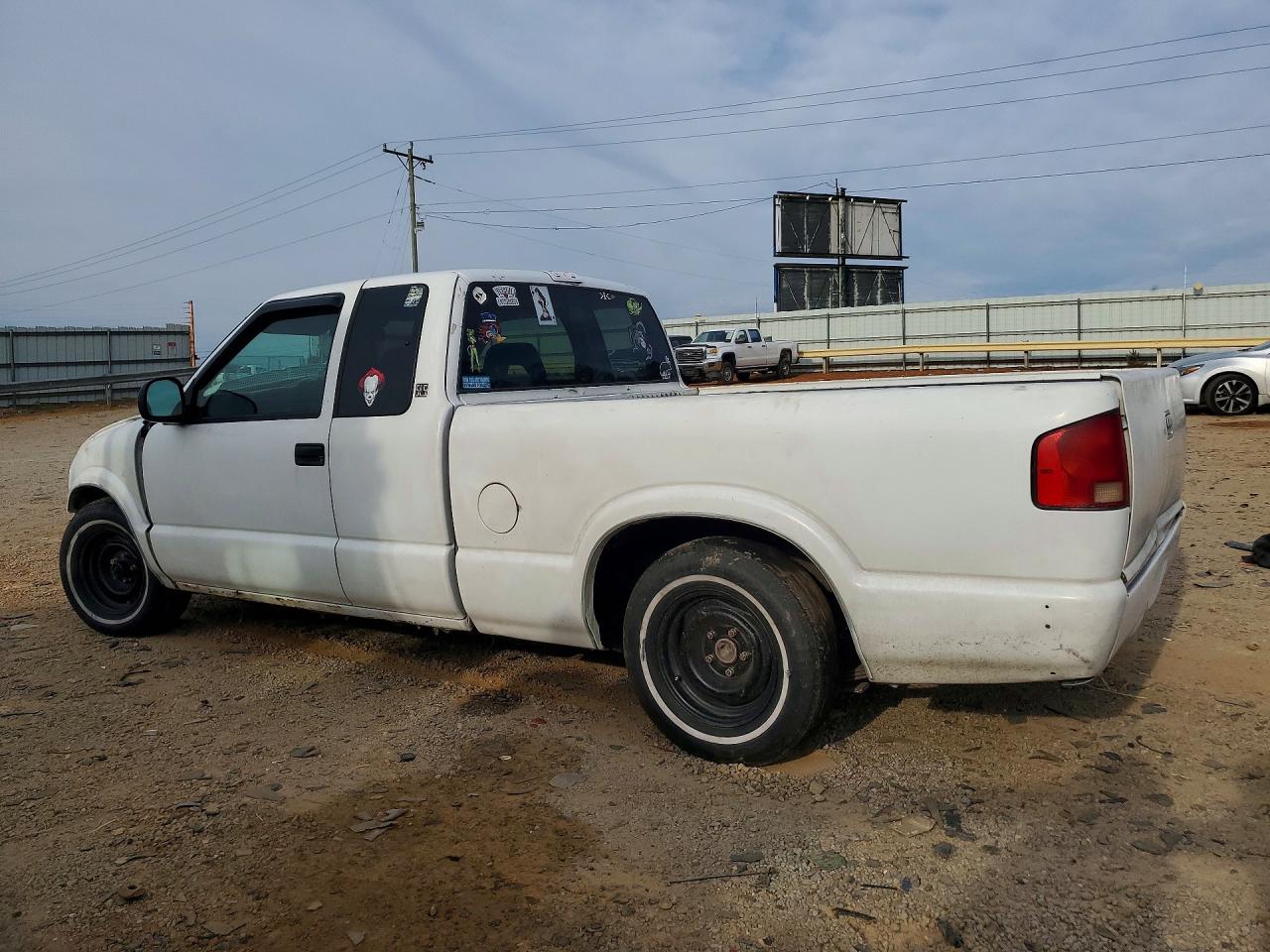 1997 Gmc Sonoma White vin: 1GTCS19X9V8527203