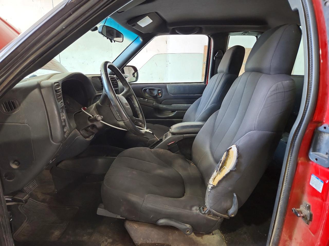 2003 Gmc Sonoma Красный vin: 1GTCS19XX38222497