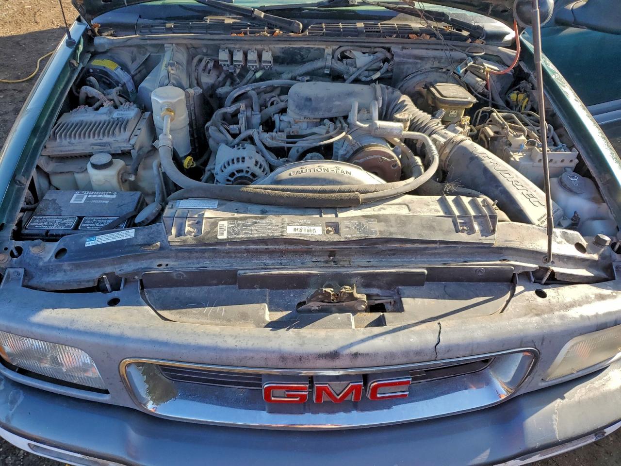 1996 Gmc Sonoma Зеленый vin: 1GTCS19XXT8509564
