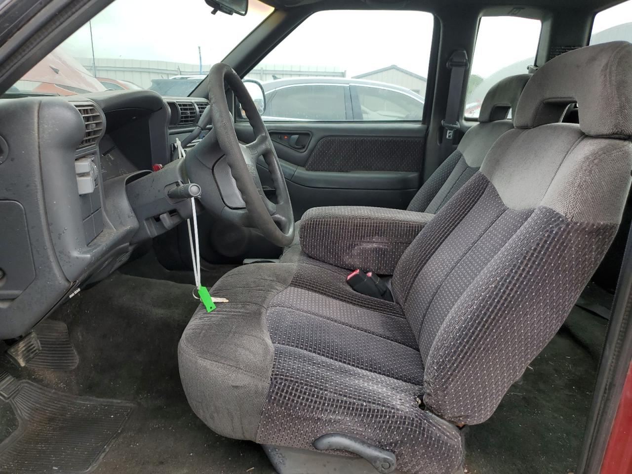 1996 Gmc Sonoma Темно-бордовый vin: 1GTCS19XXT8515381