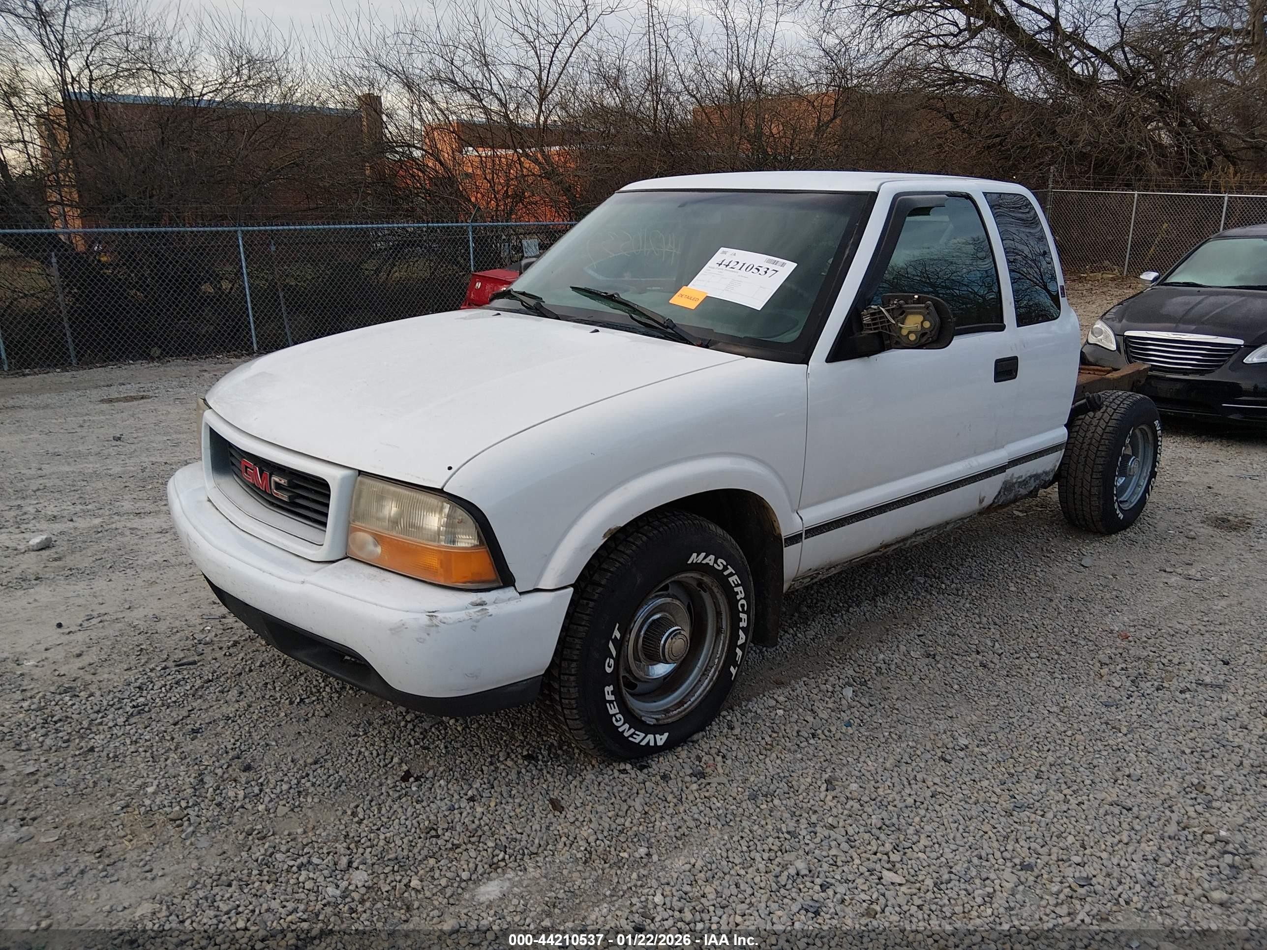 1999 Gmc Sonoma Sls Белый vin: 1GTCS19XXX8534115
