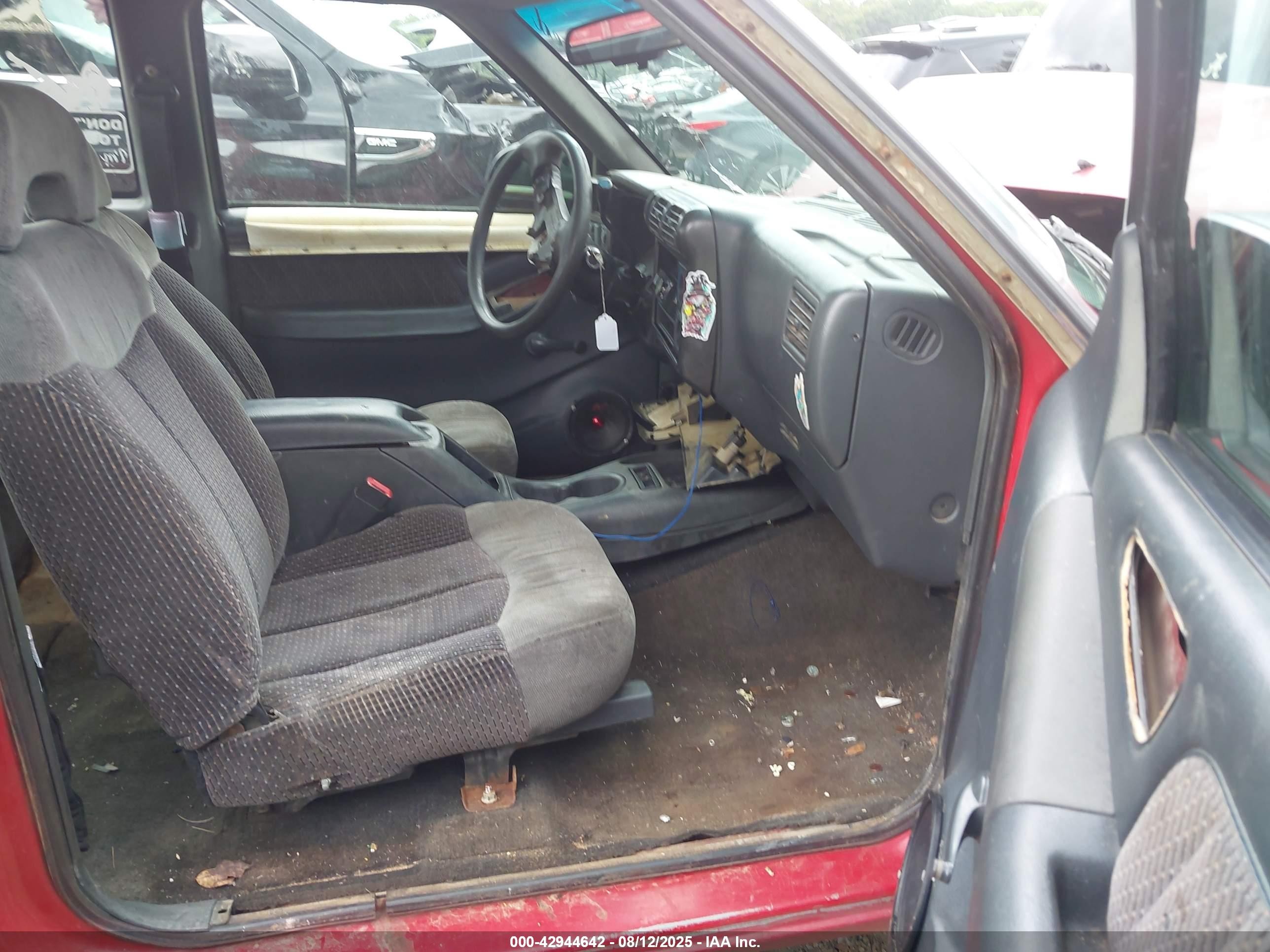 1994 Gmc Sonoma   Red vin: 1GTCS19Z1RK504170