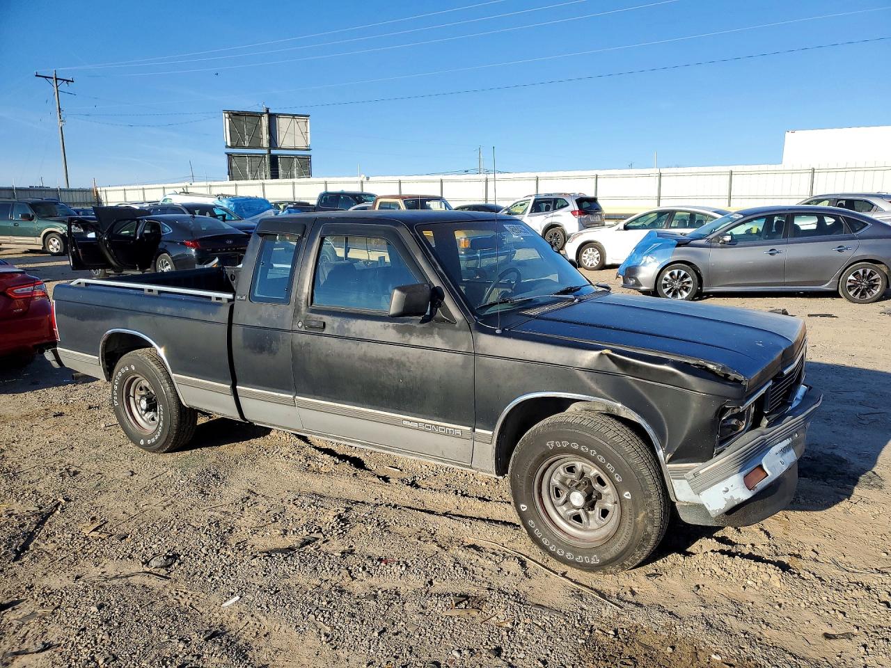 1991 Gmc Sonoma Black vin: 1GTCS19Z4M2508089