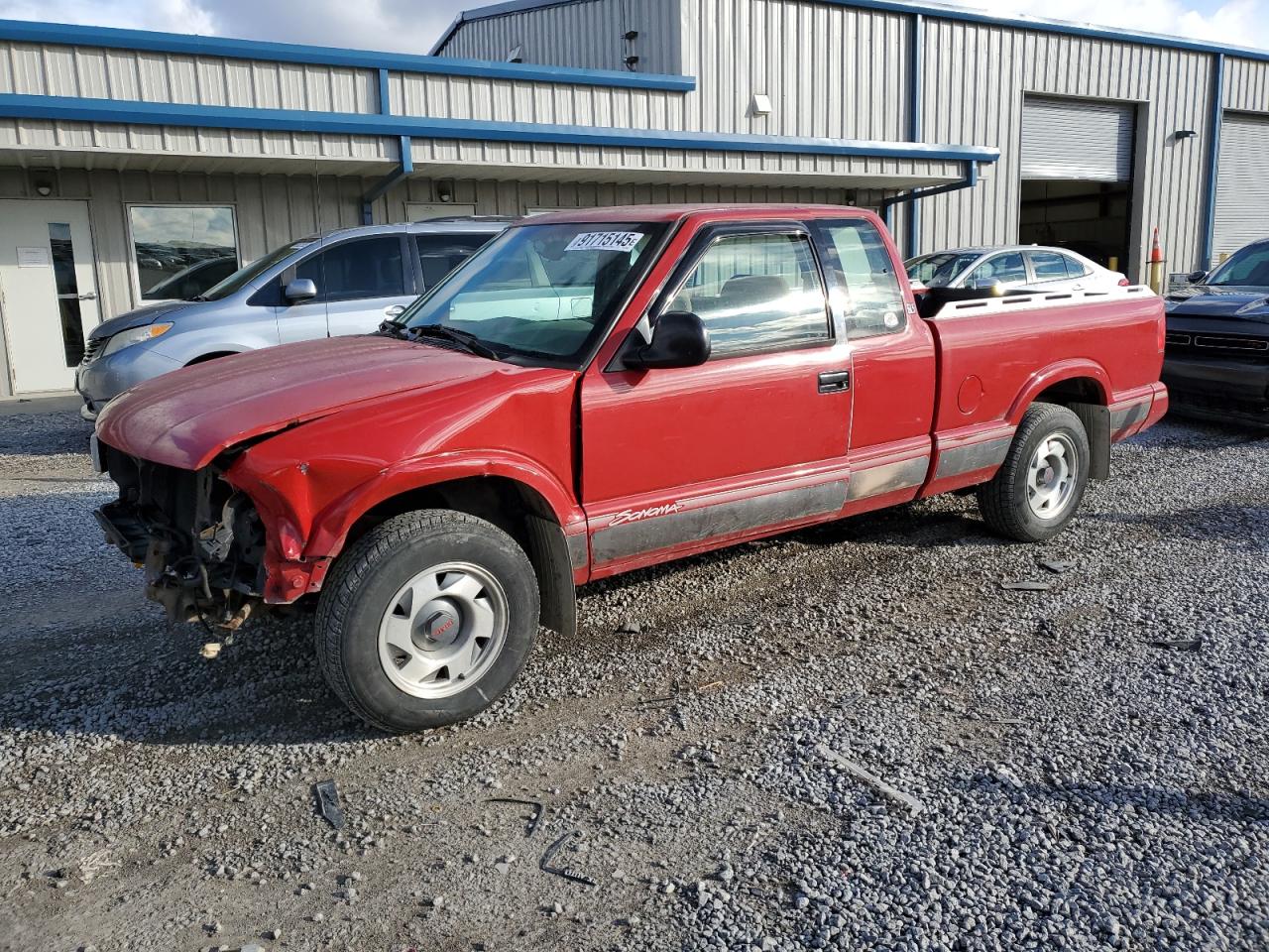 1994 Gmc Sonoma Red vin: 1GTCS19Z4R8523597