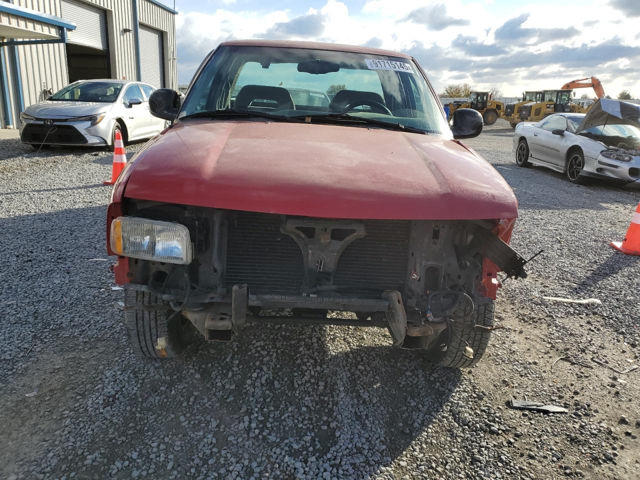 1994 Gmc Sonoma Red vin: 1GTCS19Z4R8523597