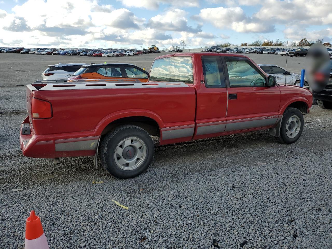 1994 Gmc Sonoma Red vin: 1GTCS19Z4R8523597