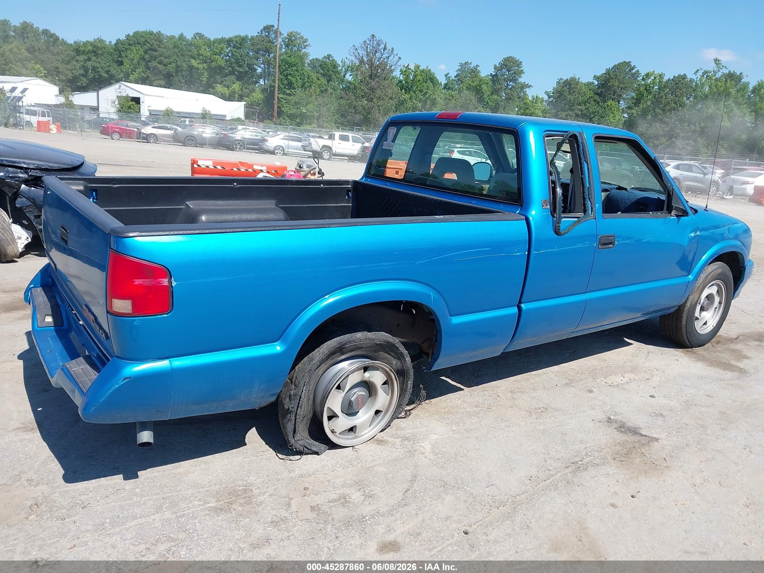 1995 Gmc Sonoma   Blue vin: 1GTCS19Z7S8515600