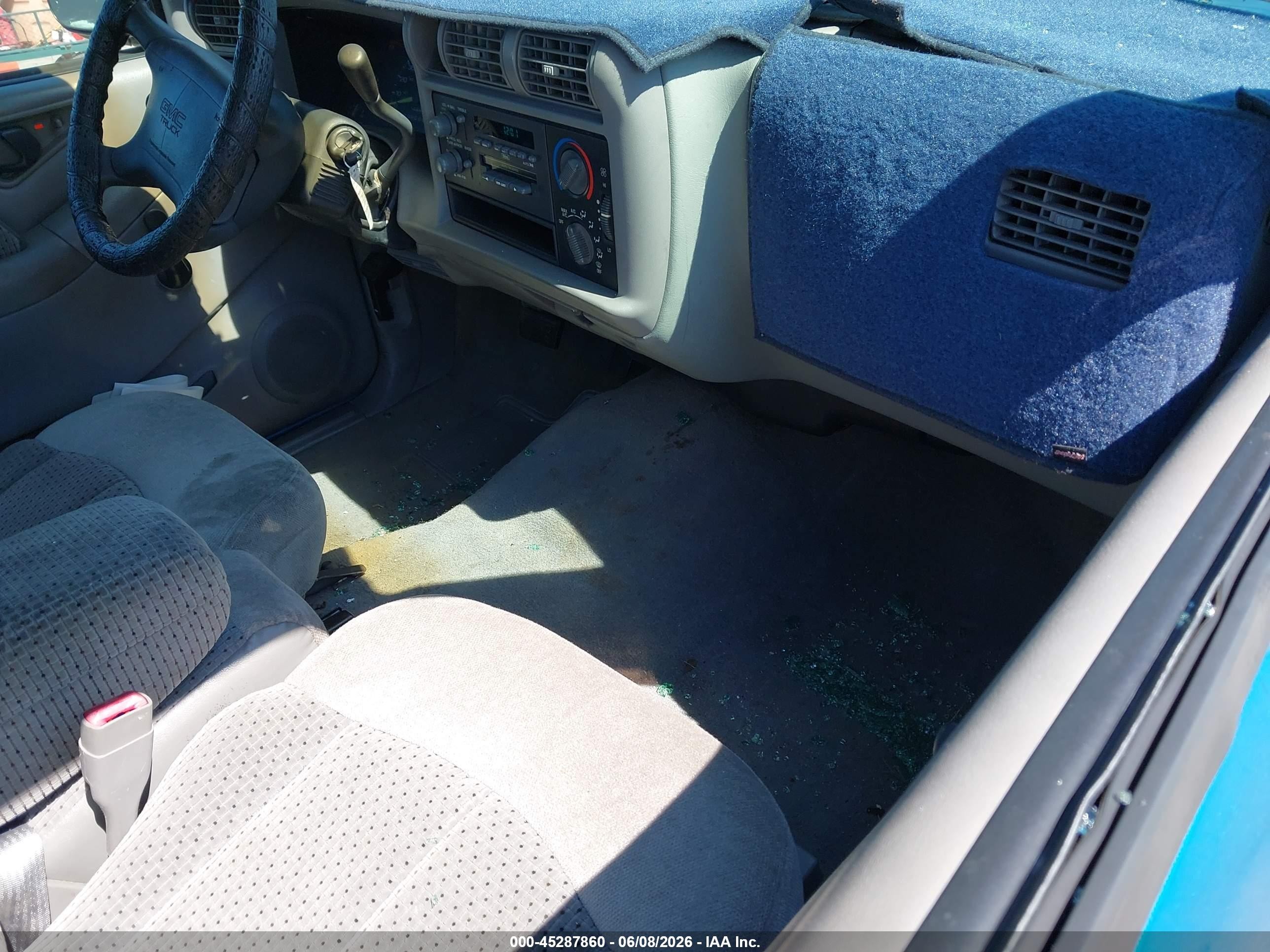 1995 Gmc Sonoma   Blue vin: 1GTCS19Z7S8515600