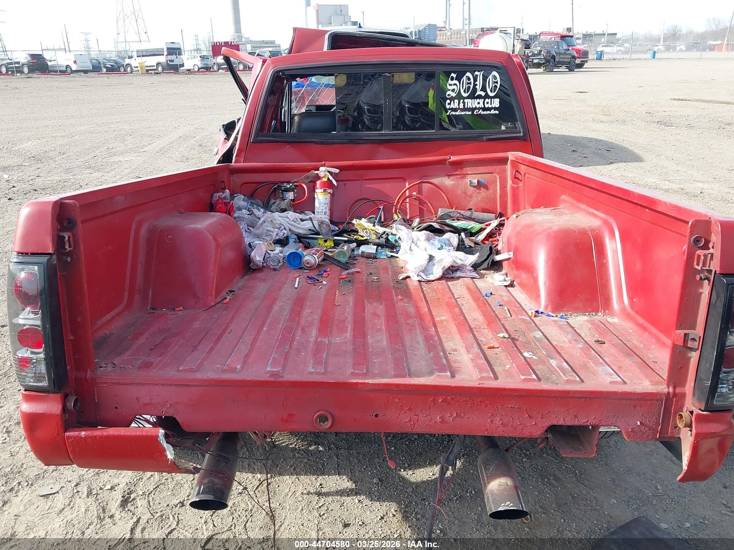 1991 Gmc Sonoma   Красный vin: 1GTCS19Z8M2551222