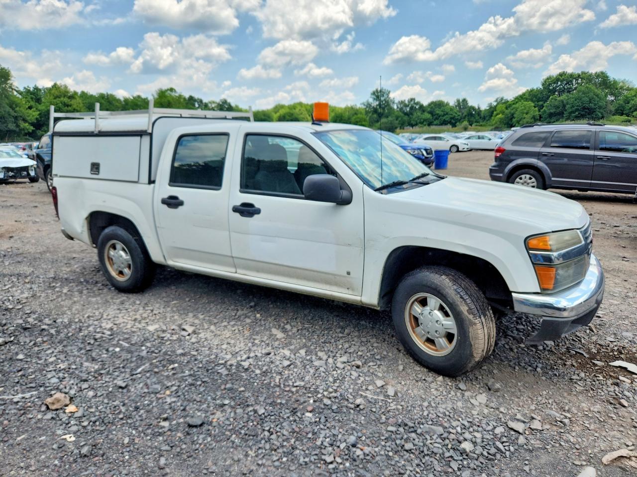 2008 Gmc Canyon Sle White vin: 1GTCS339688190810