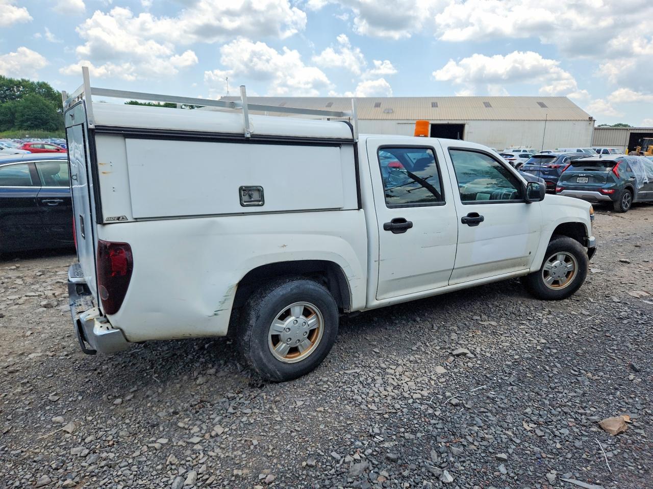 2008 Gmc Canyon Sle White vin: 1GTCS339688190810