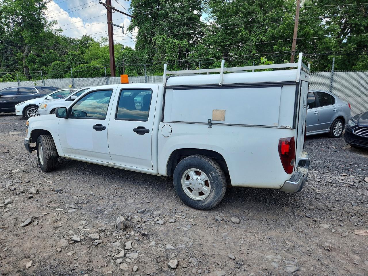 2008 Gmc Canyon Sle White vin: 1GTCS339688190810
