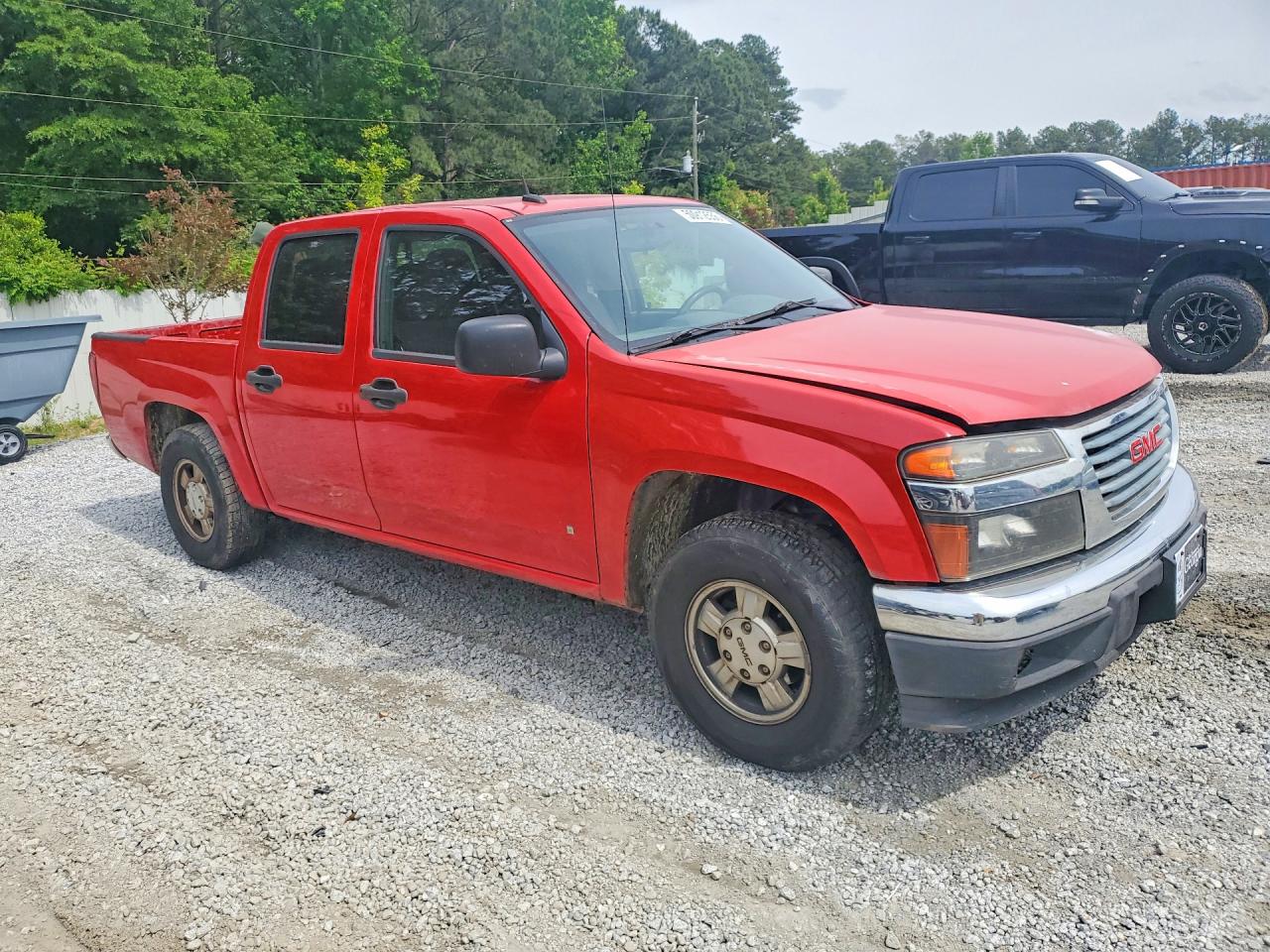 2008 Gmc Canyon Sle Red vin: 1GTCS33E788184432