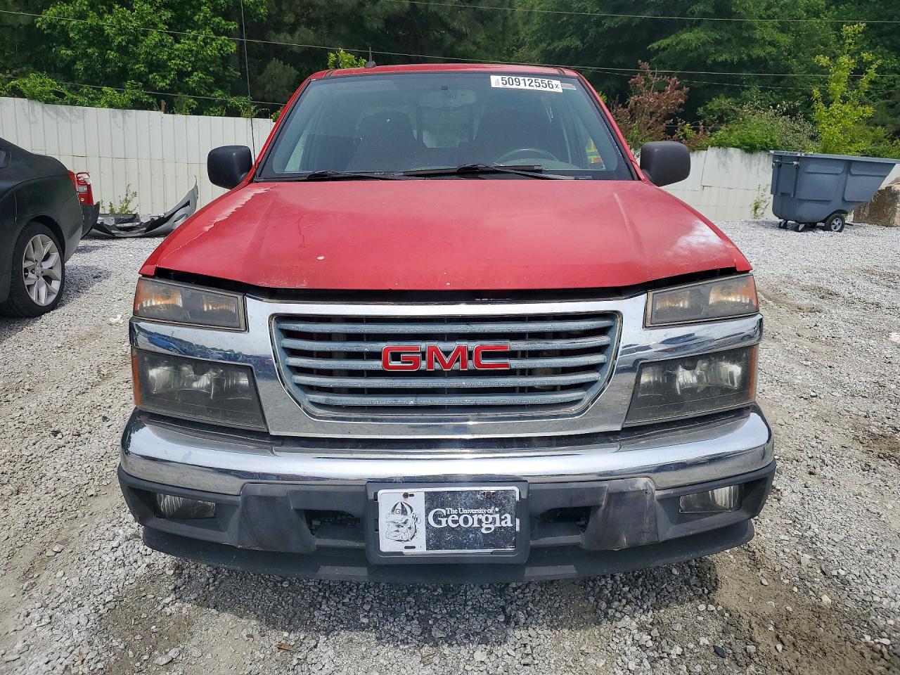 2008 Gmc Canyon Sle Red vin: 1GTCS33E788184432