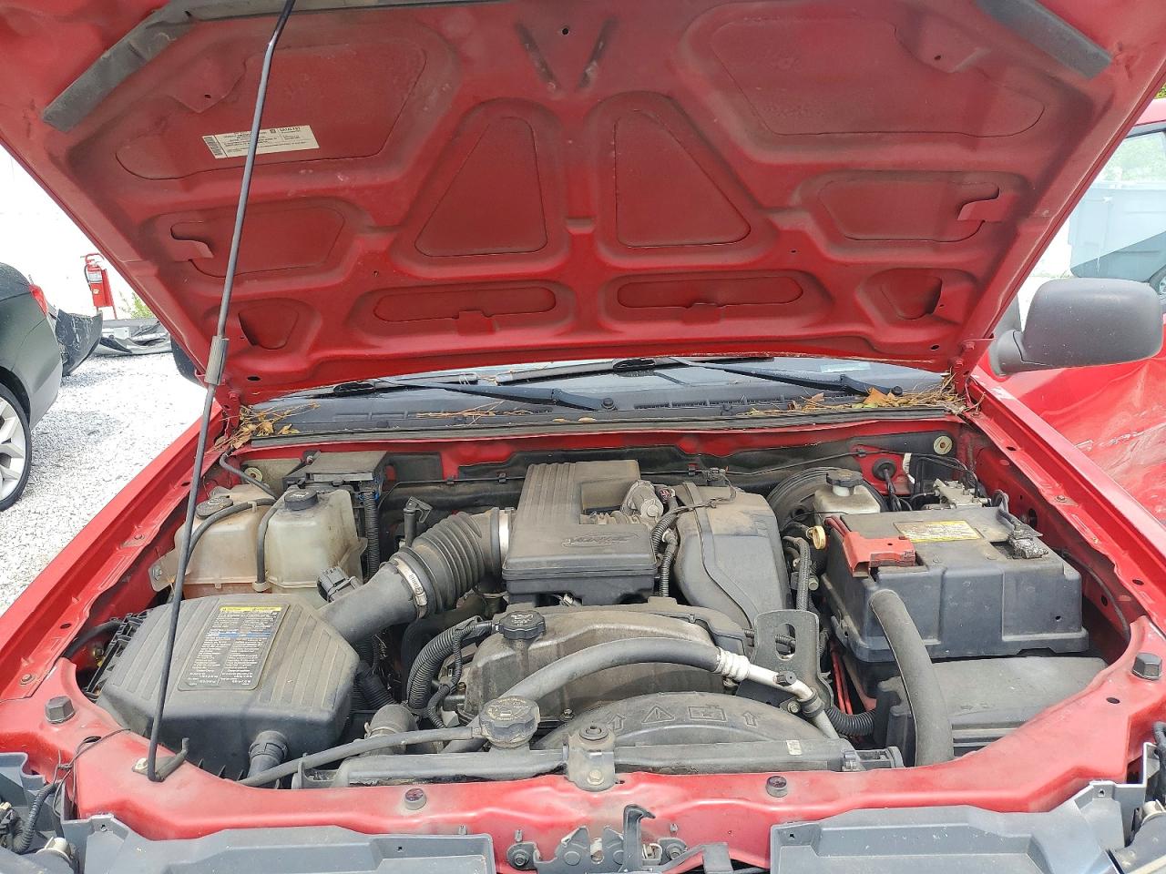 2008 Gmc Canyon Sle Red vin: 1GTCS33E788184432