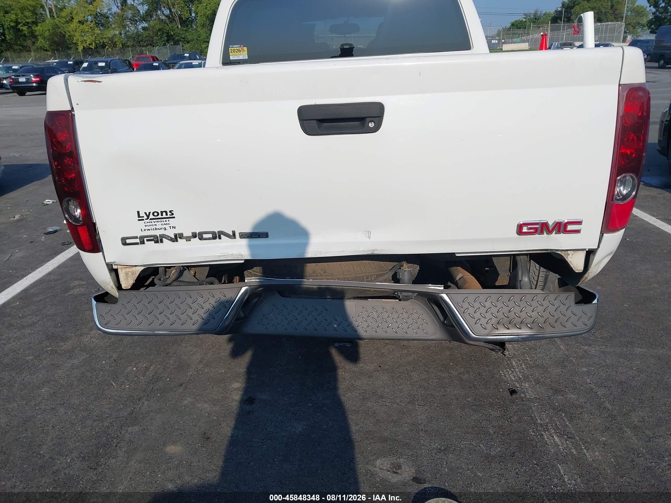 2008 Gmc Canyon Sle1 White vin: 1GTCS33EX88201384