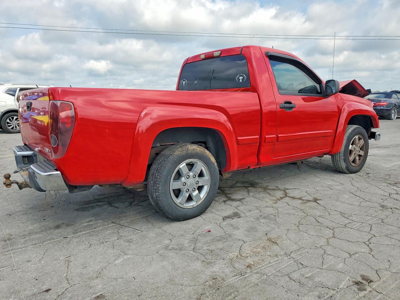 2010 Gmc Canyon Sle Red vin: 1GTCSCDE6A8100900