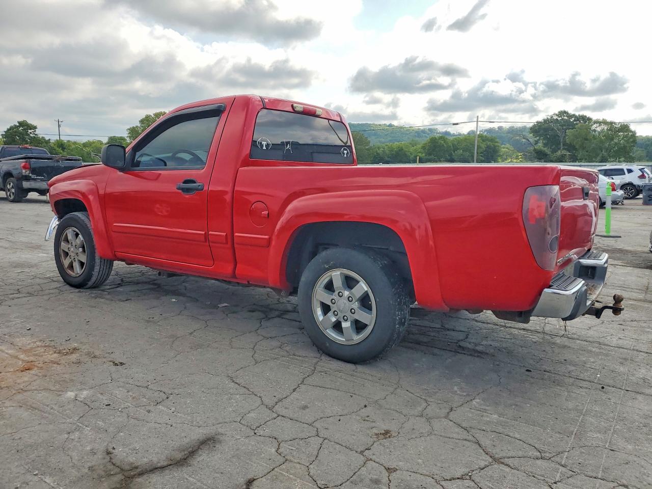 2010 Gmc Canyon Sle Red vin: 1GTCSCDE6A8100900