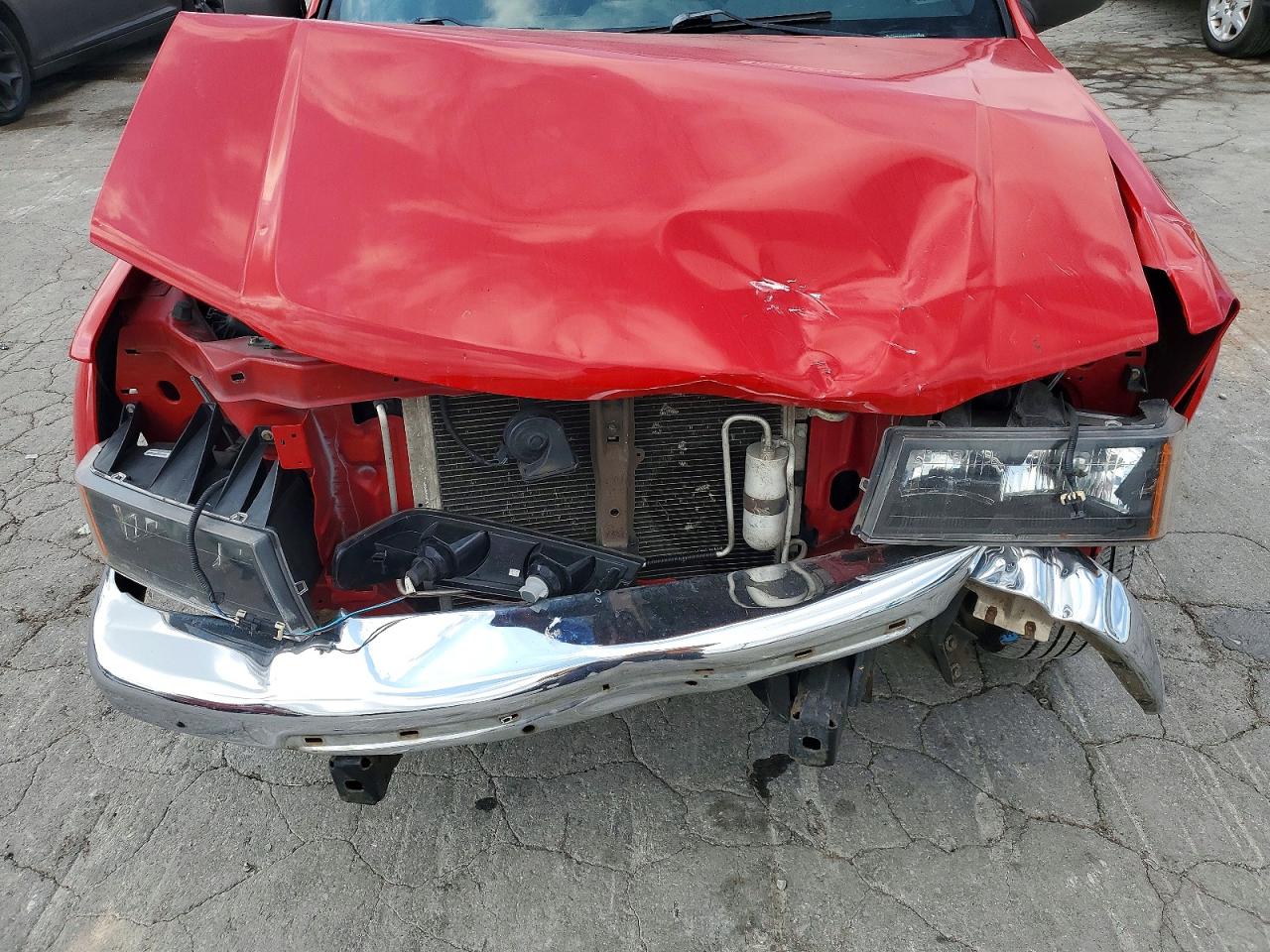 2010 Gmc Canyon Sle Red vin: 1GTCSCDE6A8100900