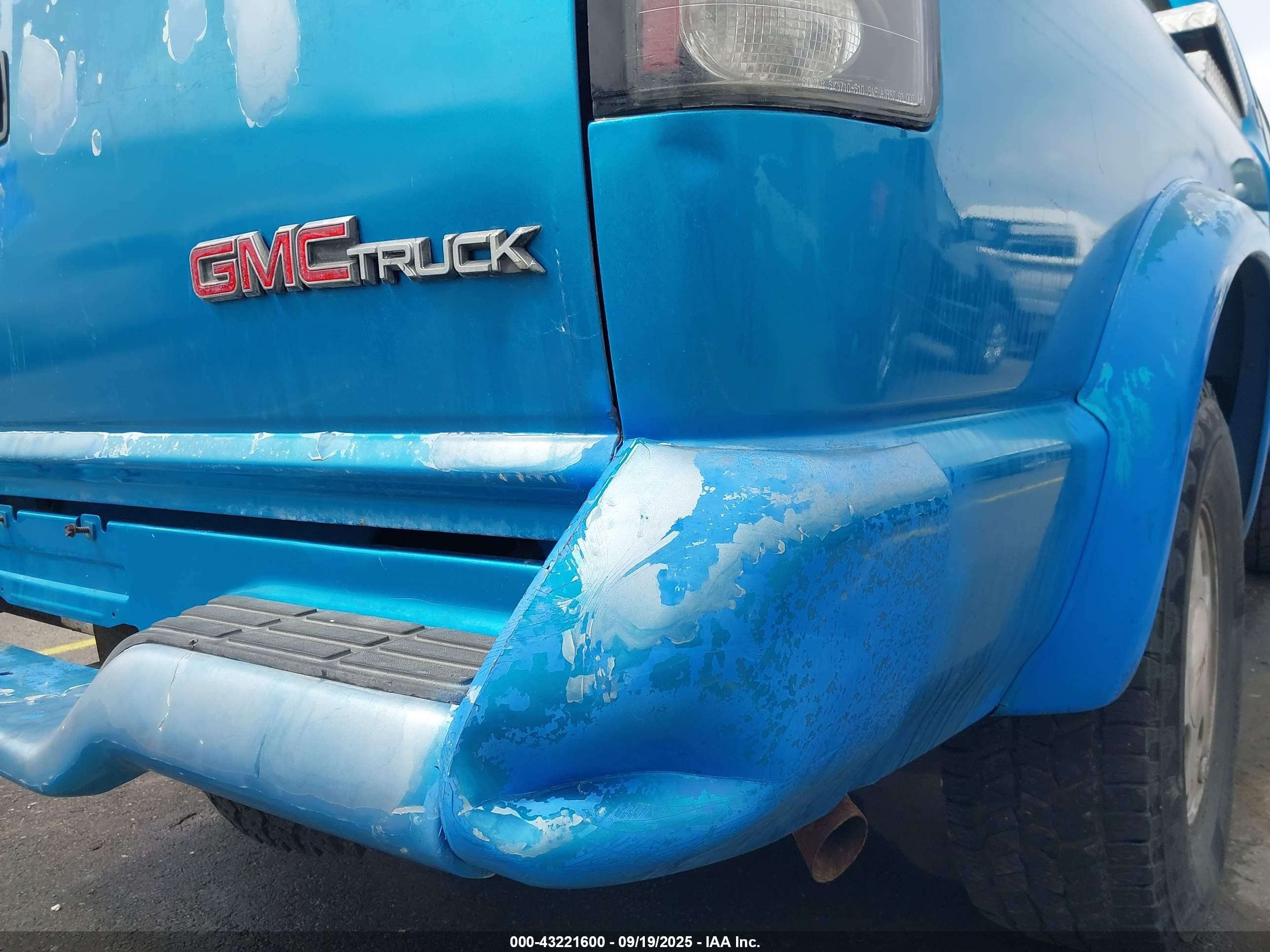 1994 Gmc Sonoma   Синий vin: 1GTCT14W6R8527905