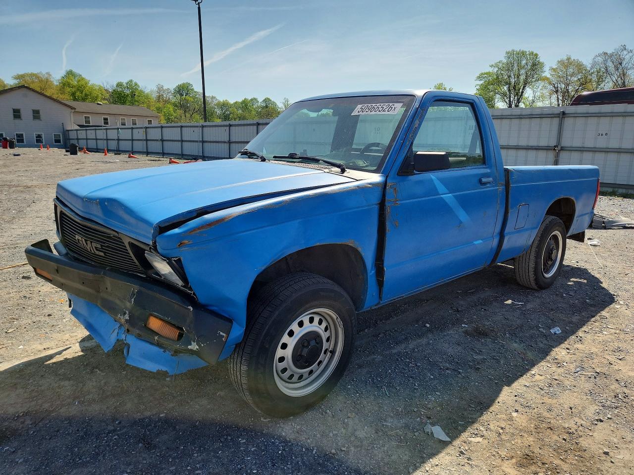 1991 Gmc Sonoma Blue vin: 1GTCT14Z0M2557522