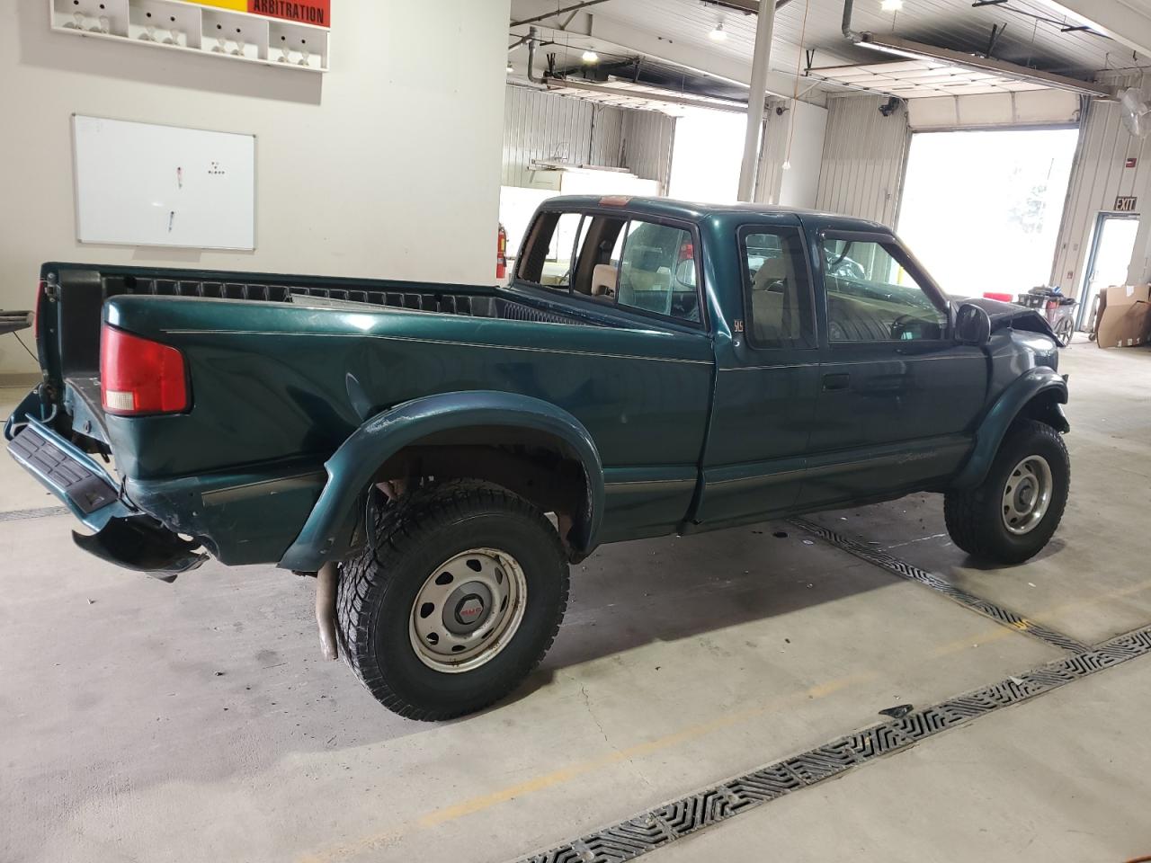 1996 Gmc Sonoma Green vin: 1GTCT19W6TK506765