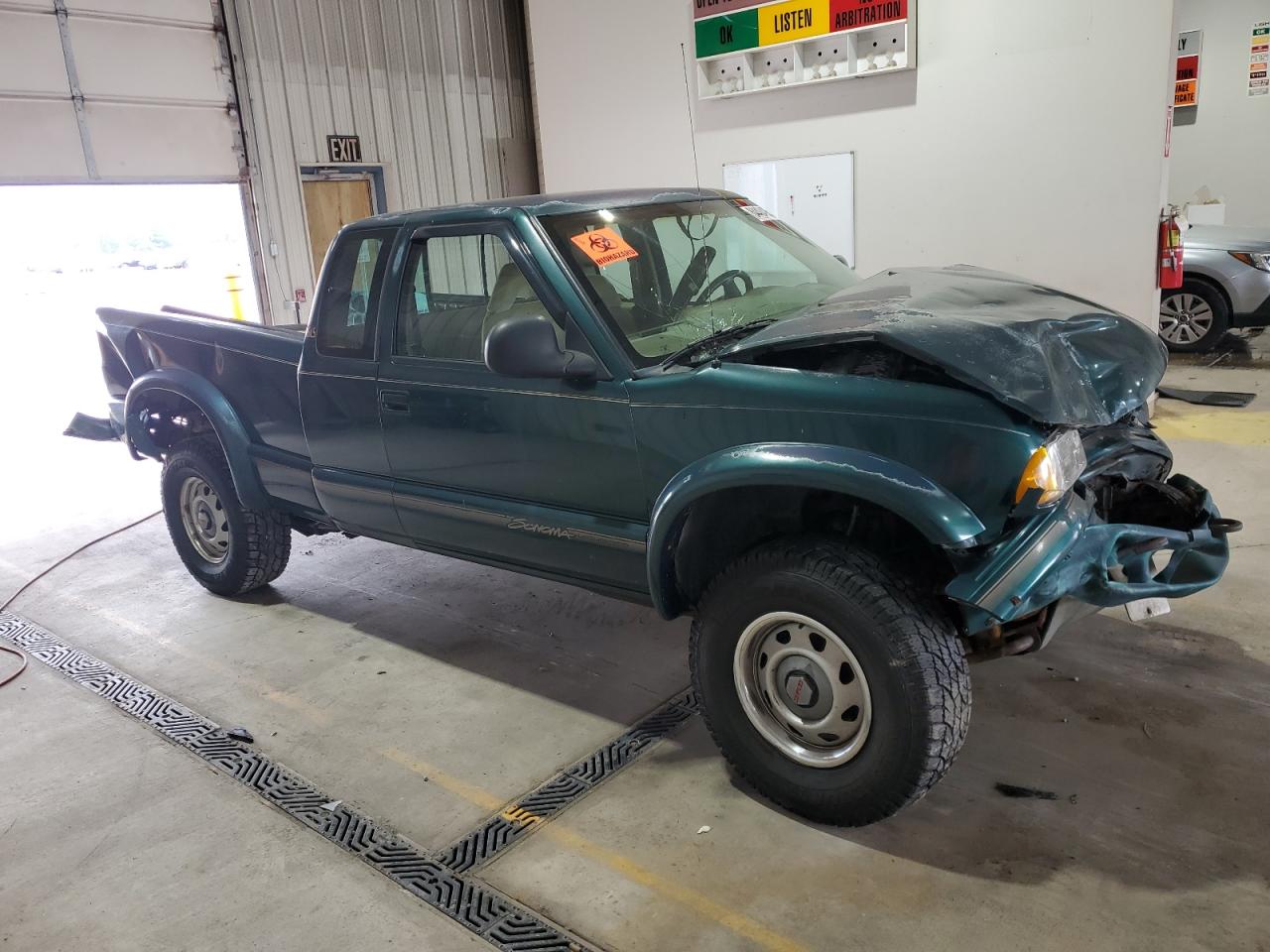 1996 Gmc Sonoma Green vin: 1GTCT19W6TK506765